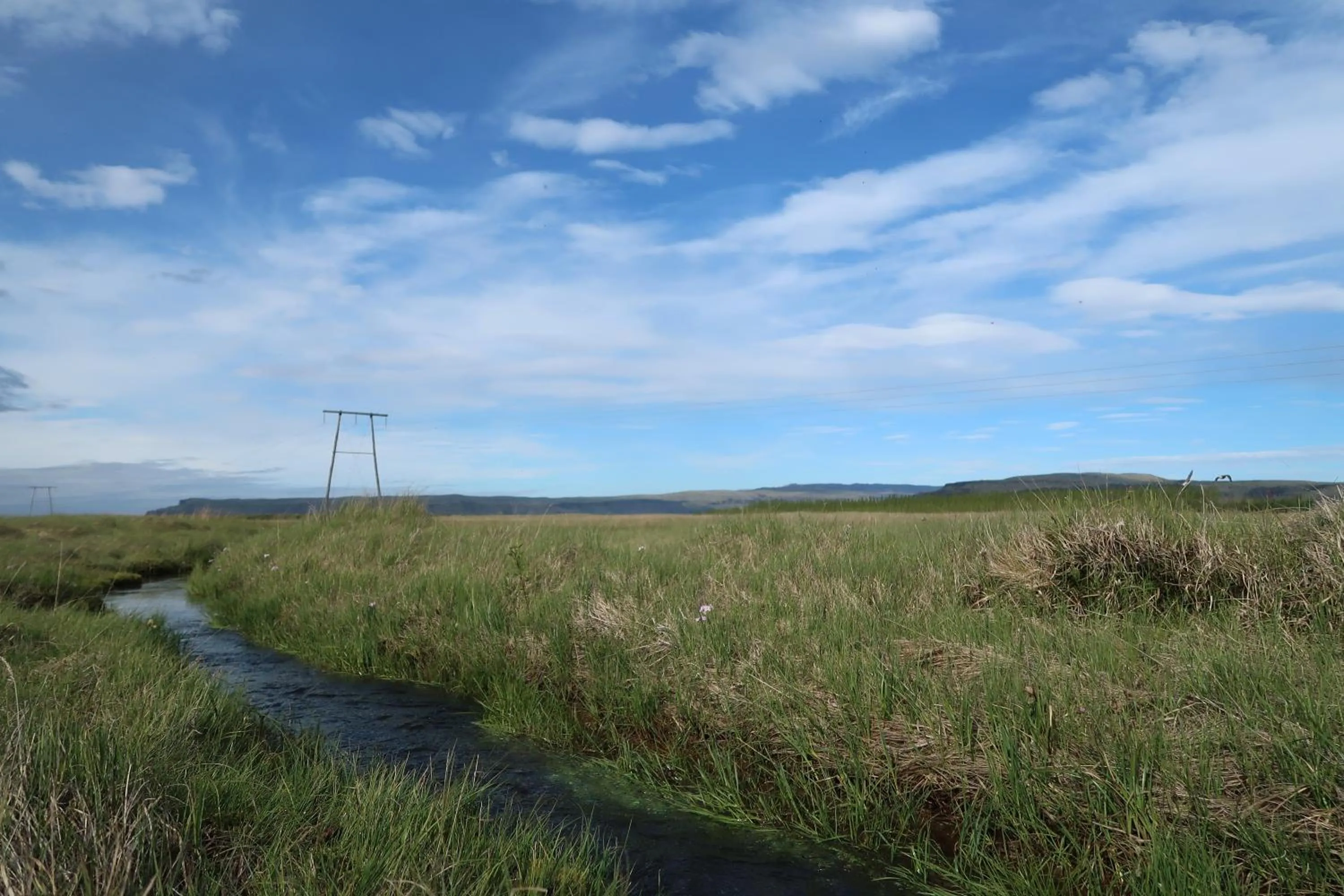 Natural landscape in Hvoll Hostel