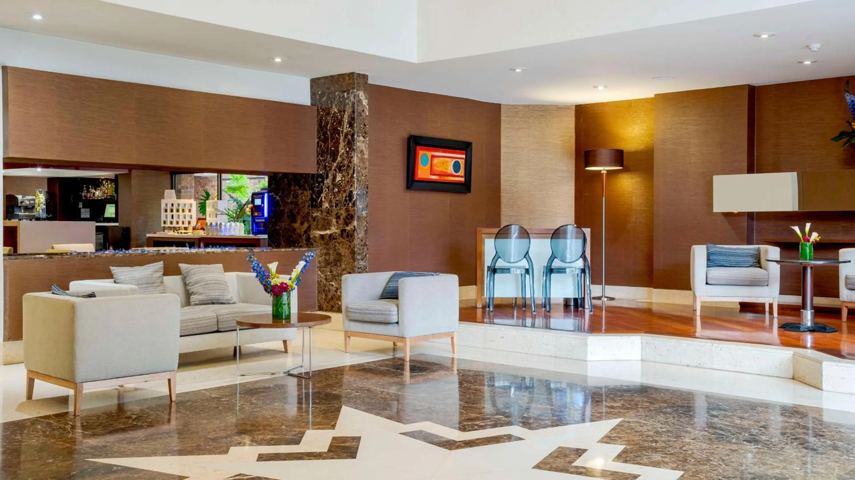 Lobby or reception in NH Collection Bogota Andino Royal