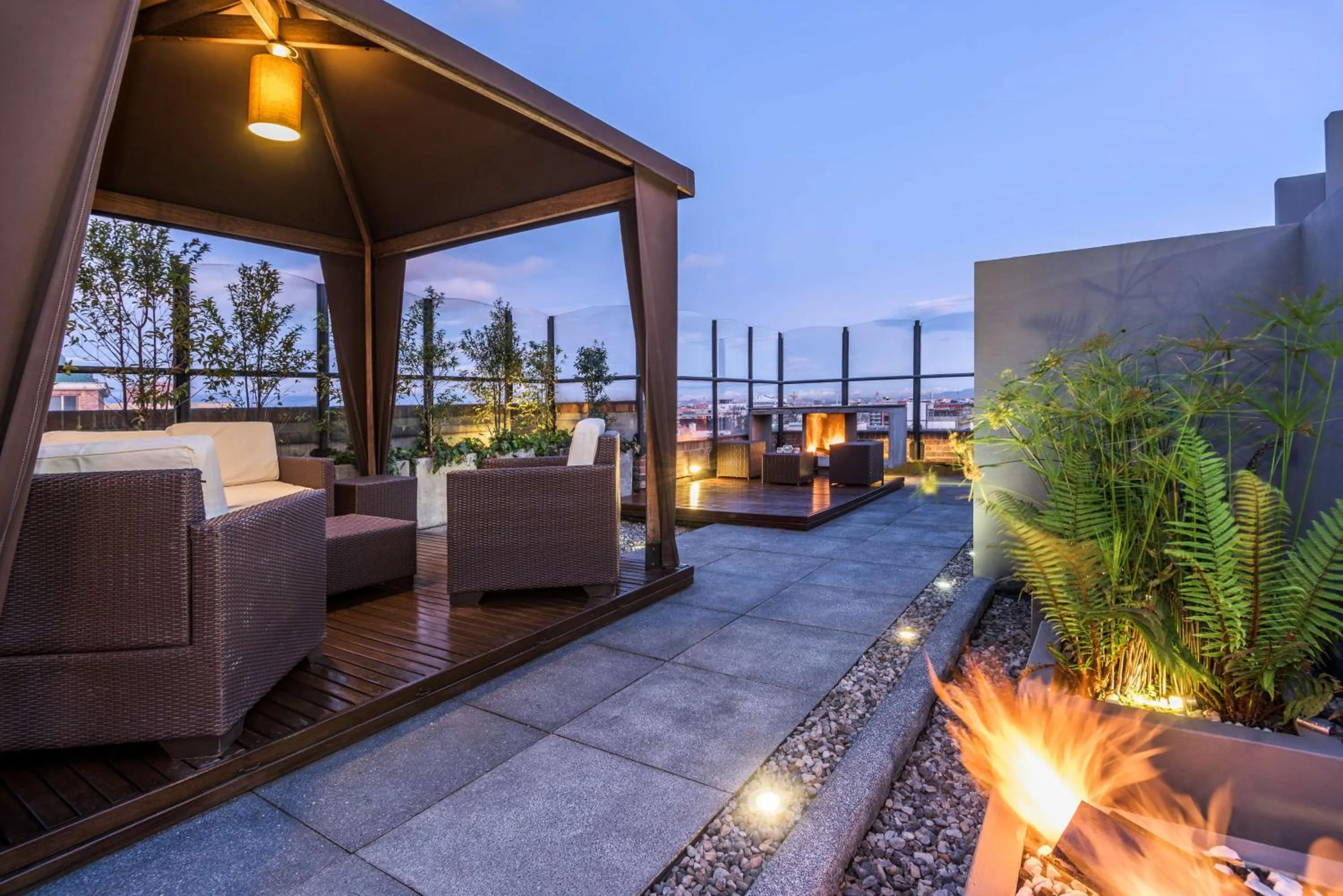 Patio in NH Collection Bogota Andino Royal