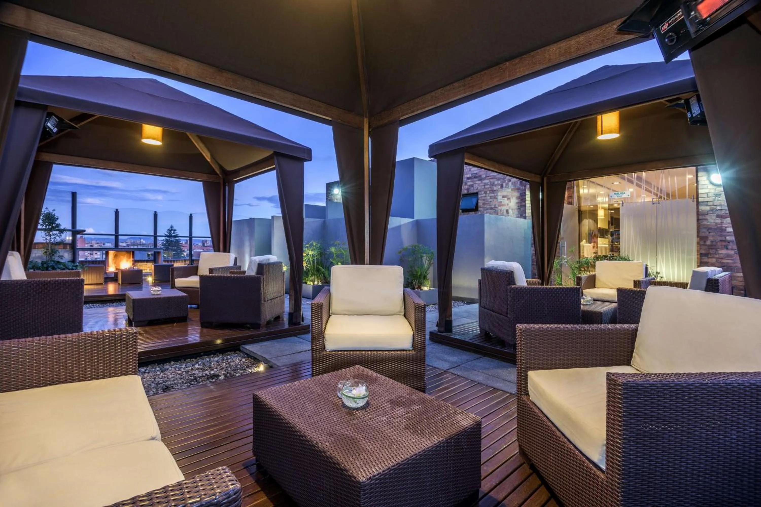 Patio in NH Collection Bogota Andino Royal