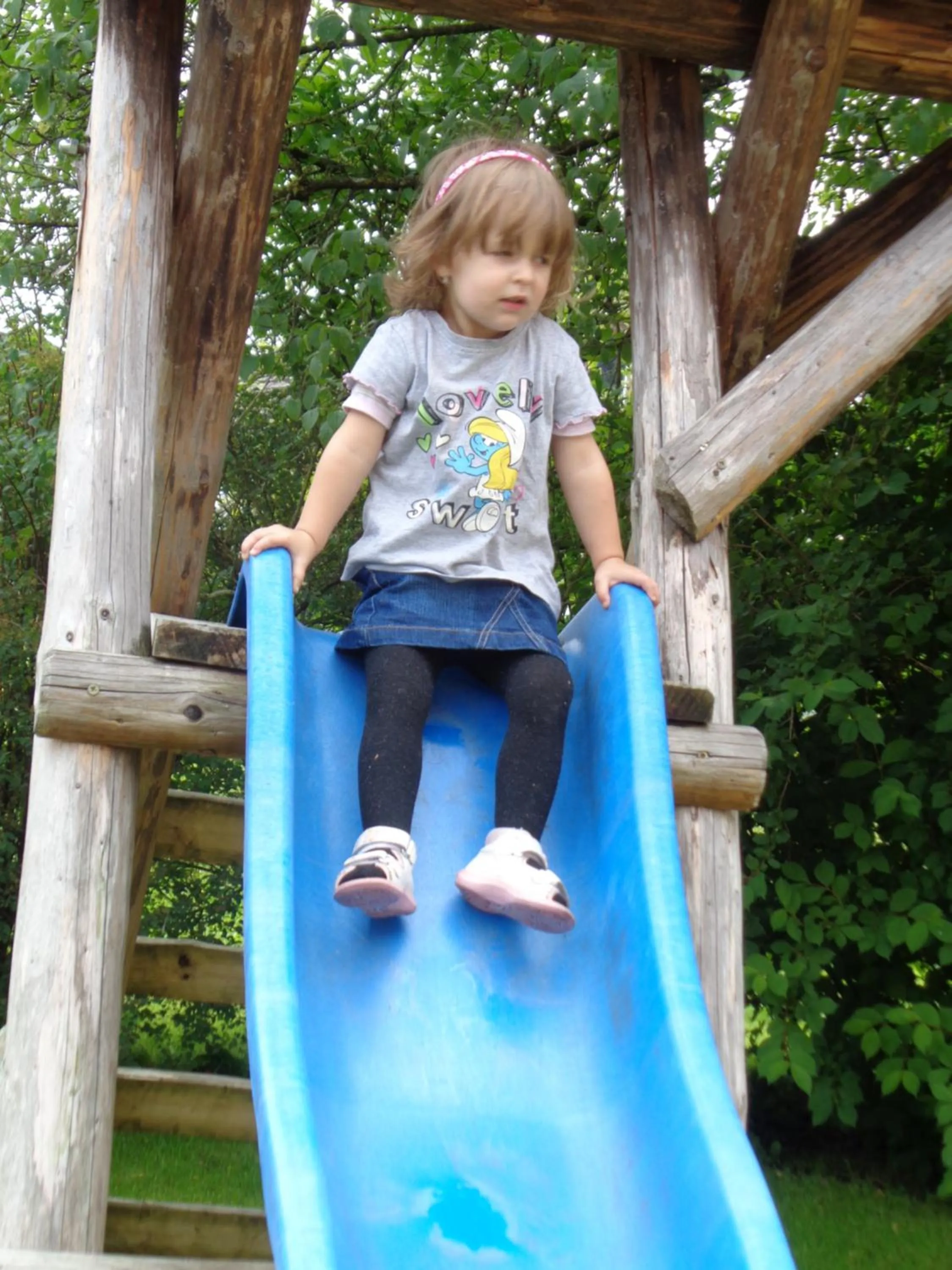 Children play ground in Stroblbauernhof