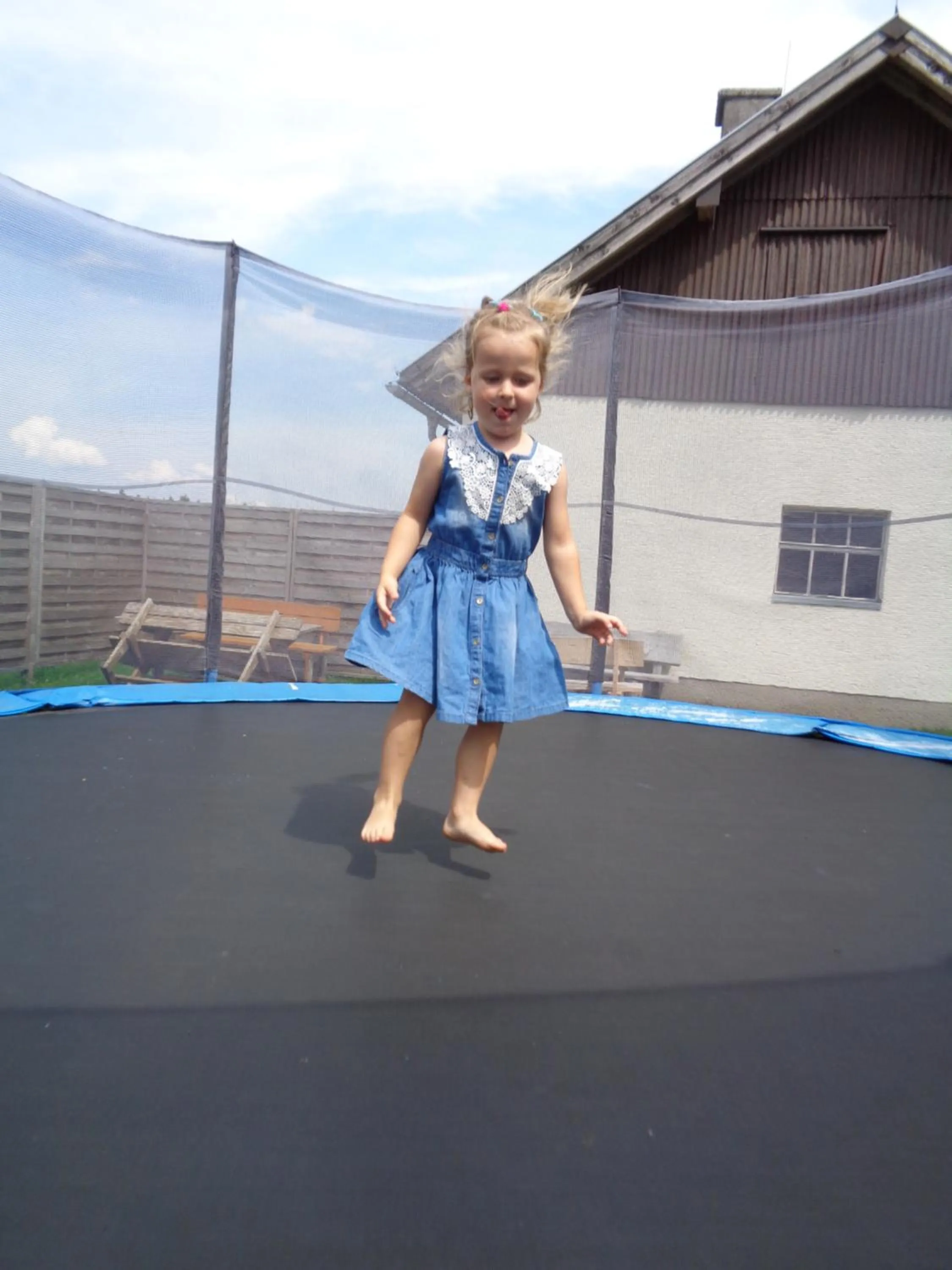 Children play ground in Stroblbauernhof