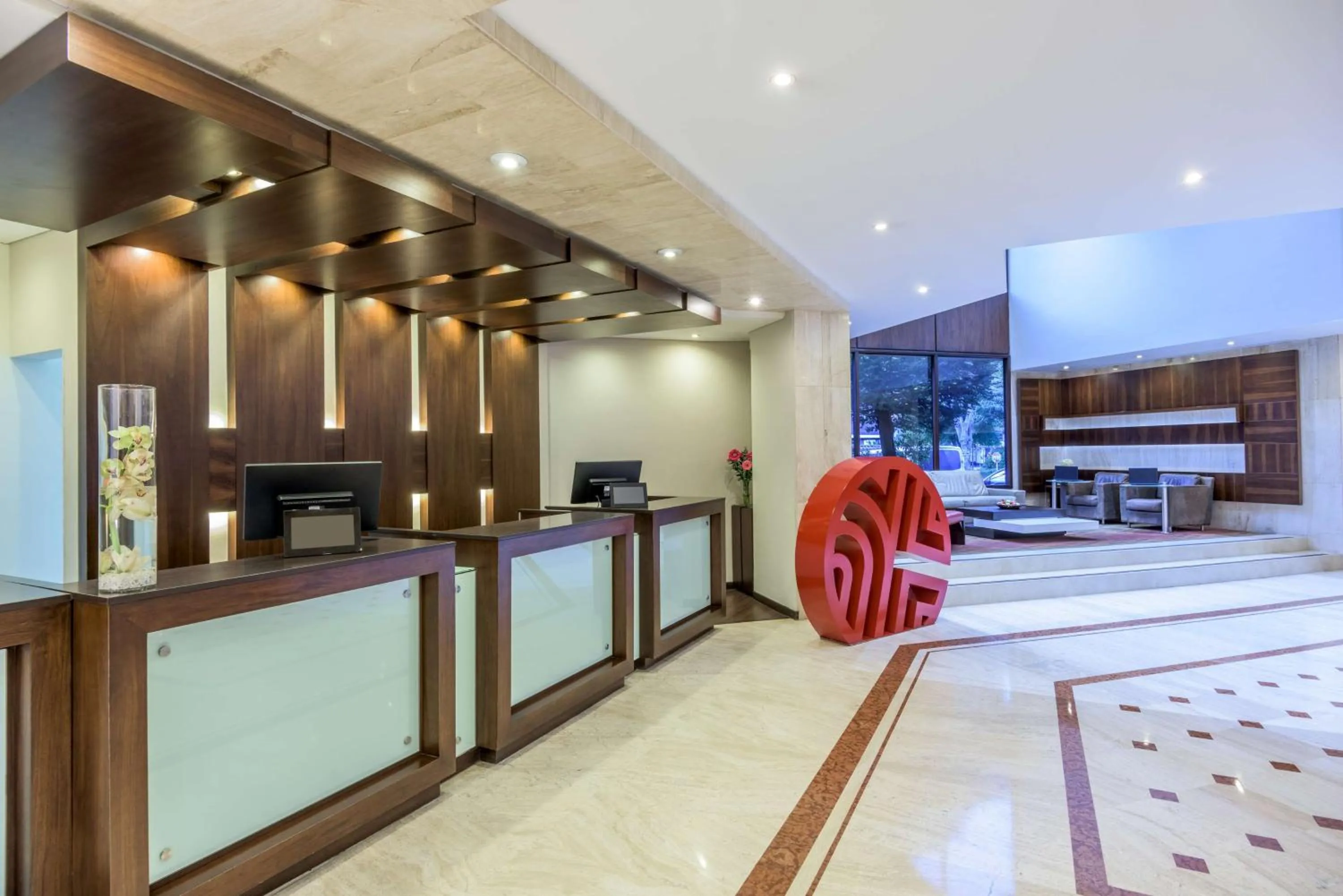 Lobby or reception in NH Collection Bogota Hacienda Royal
