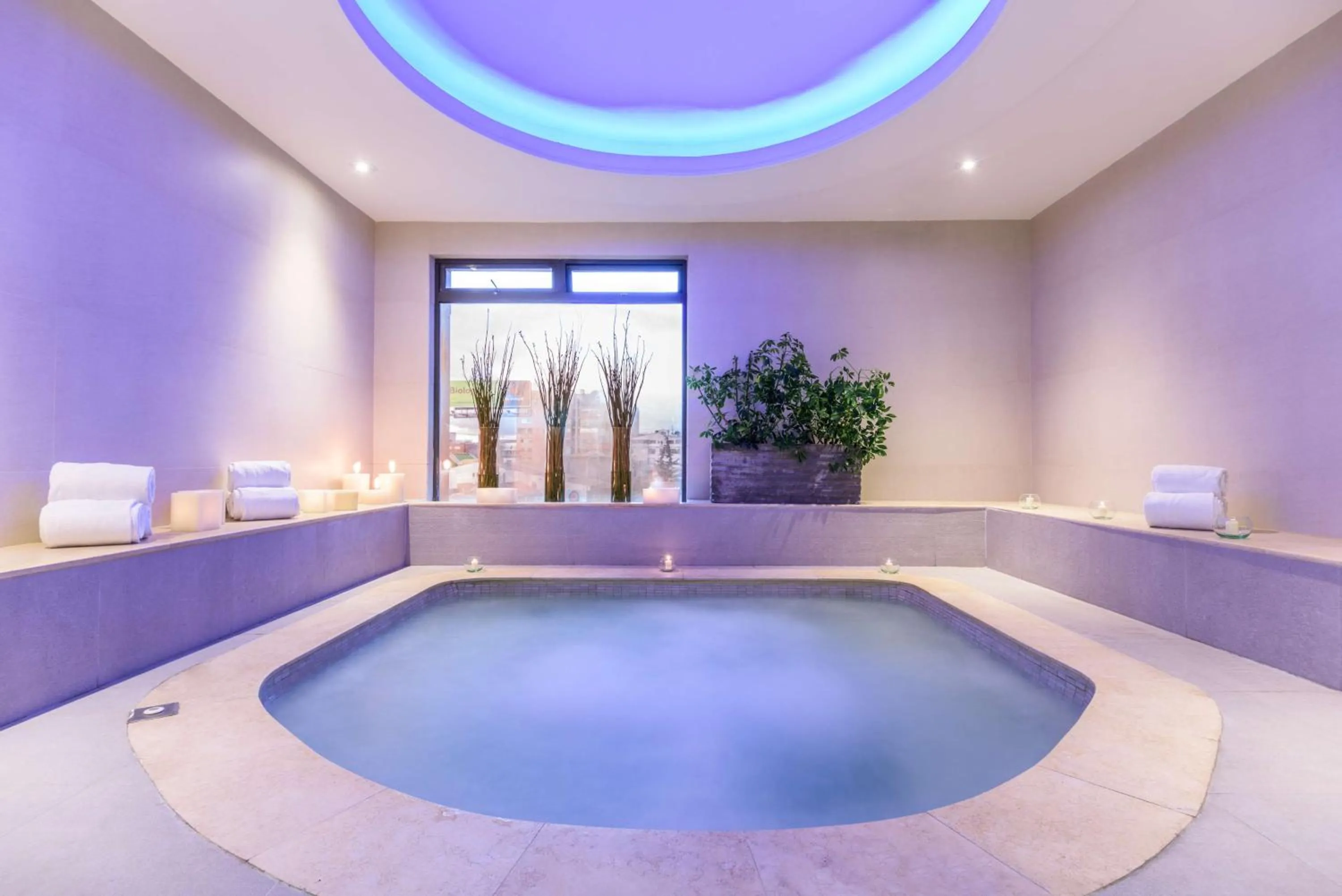 Pool view in NH Collection Bogotá Royal Teleport