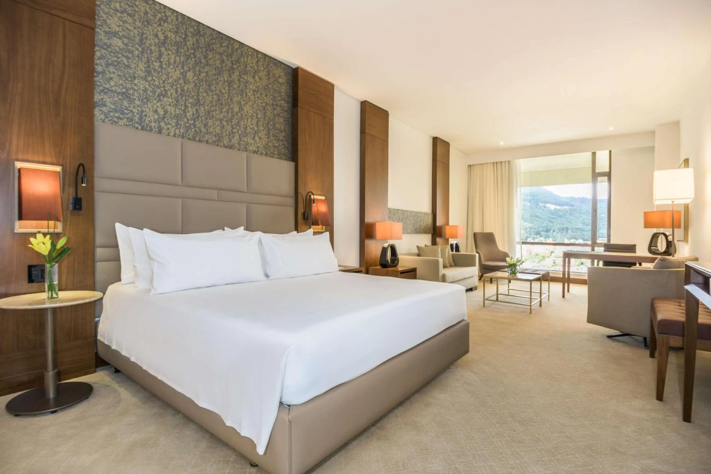 Premium Double Room with Terrace in NH Collection Bogotá Royal Teleport