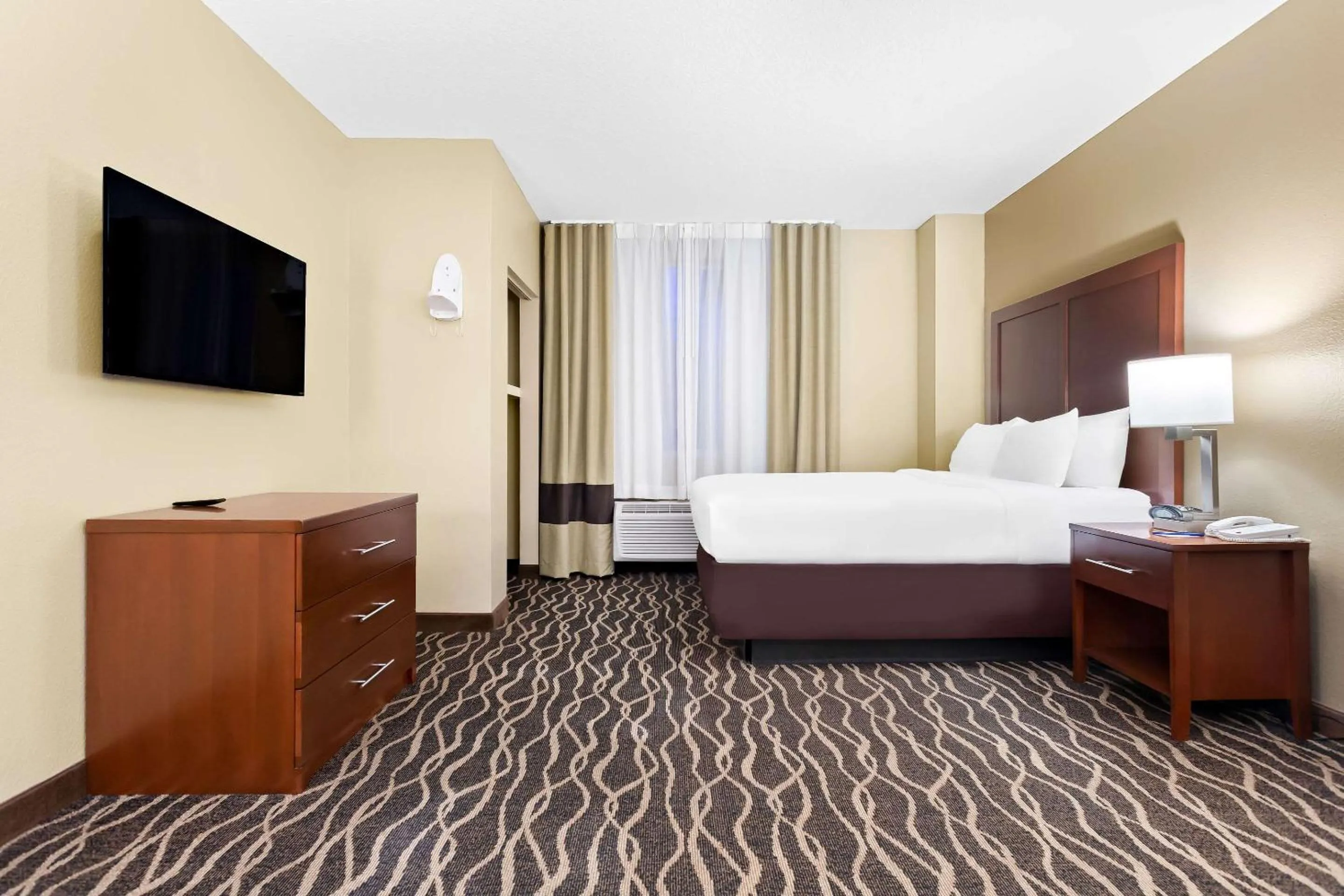 Bedroom, Bed in Comfort Suites Tampa Airport North