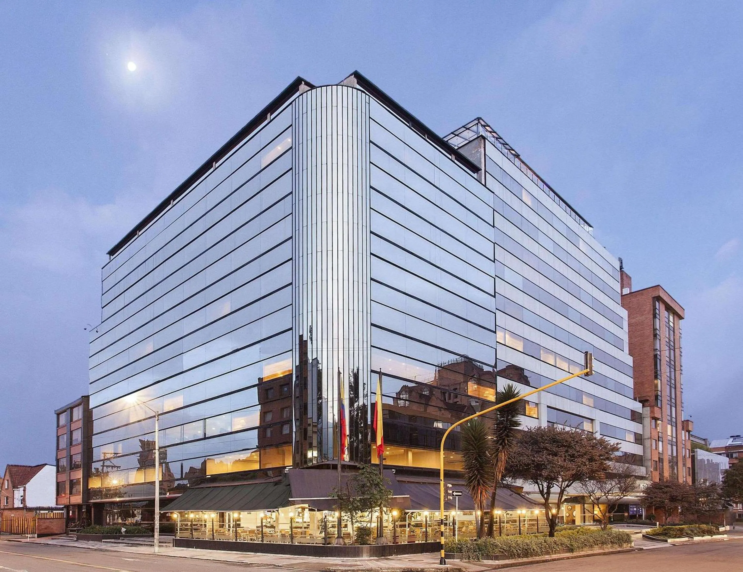 Property building in Radisson Bogota Metrotel