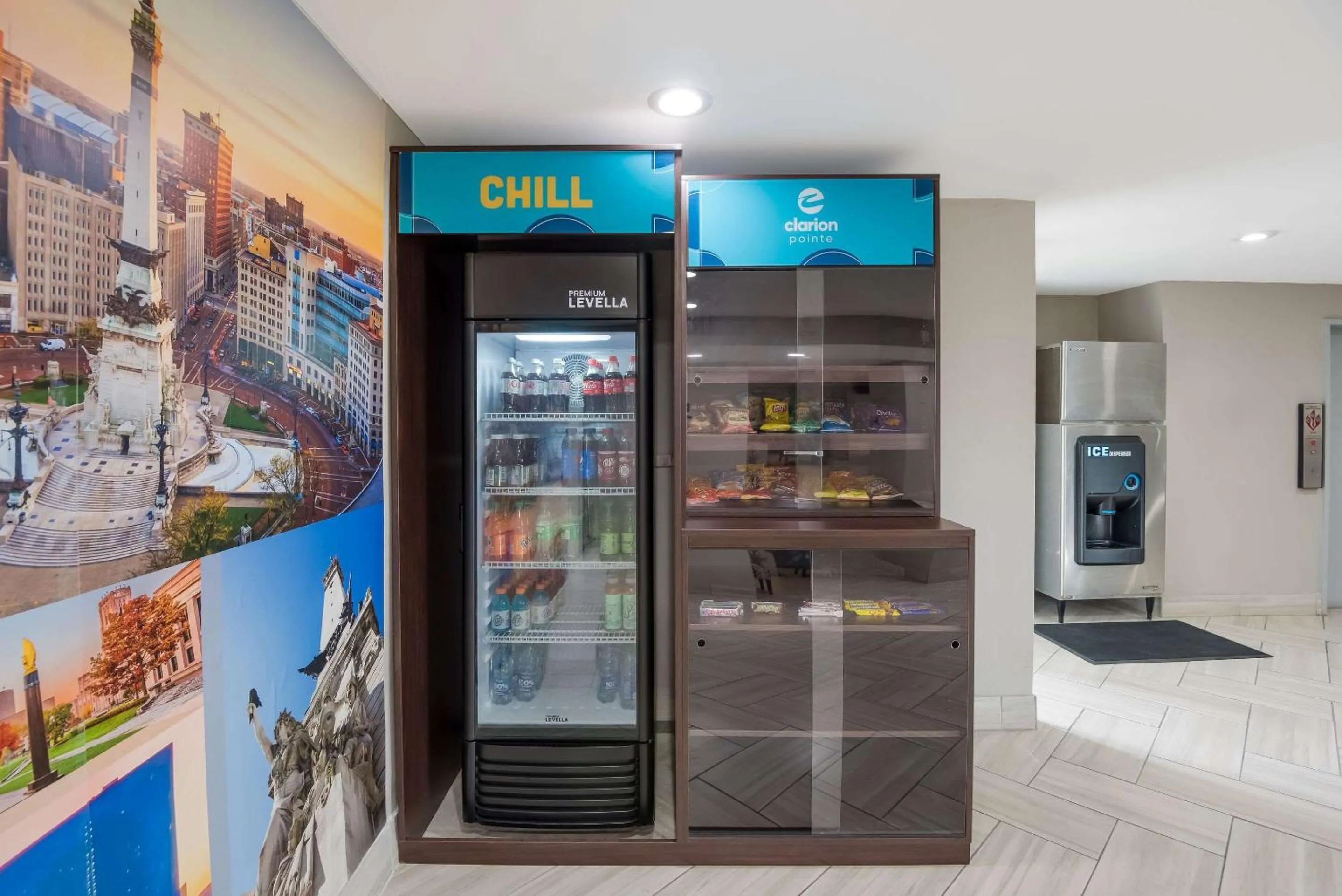 vending machine in Clarion Pointe Indianapolis Northeast