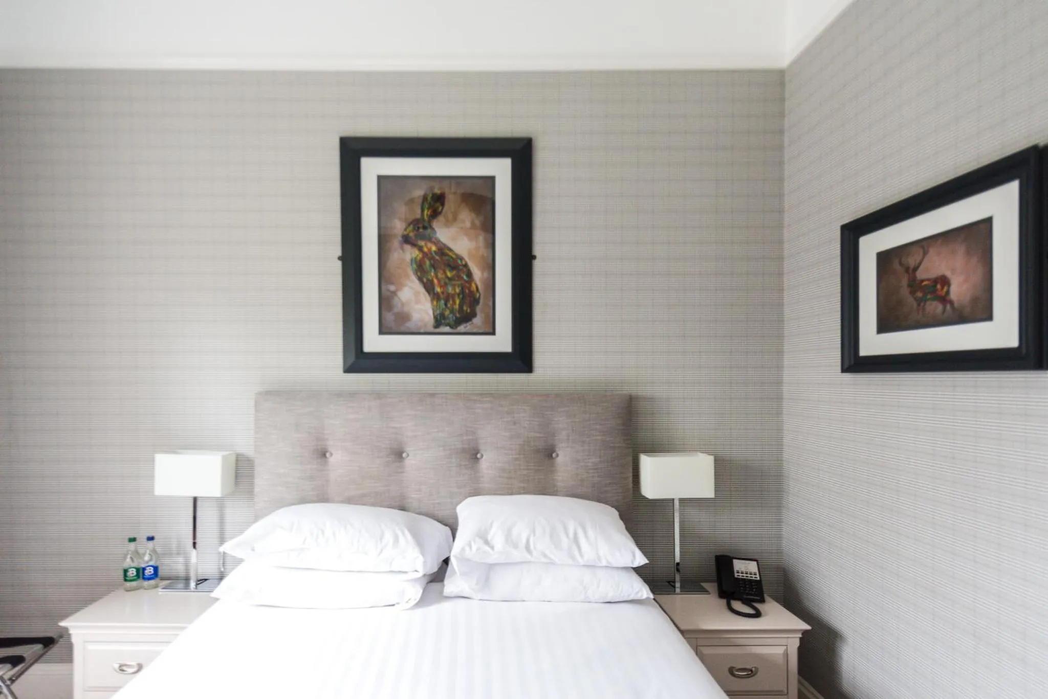 Bed in Belmont House Hotel