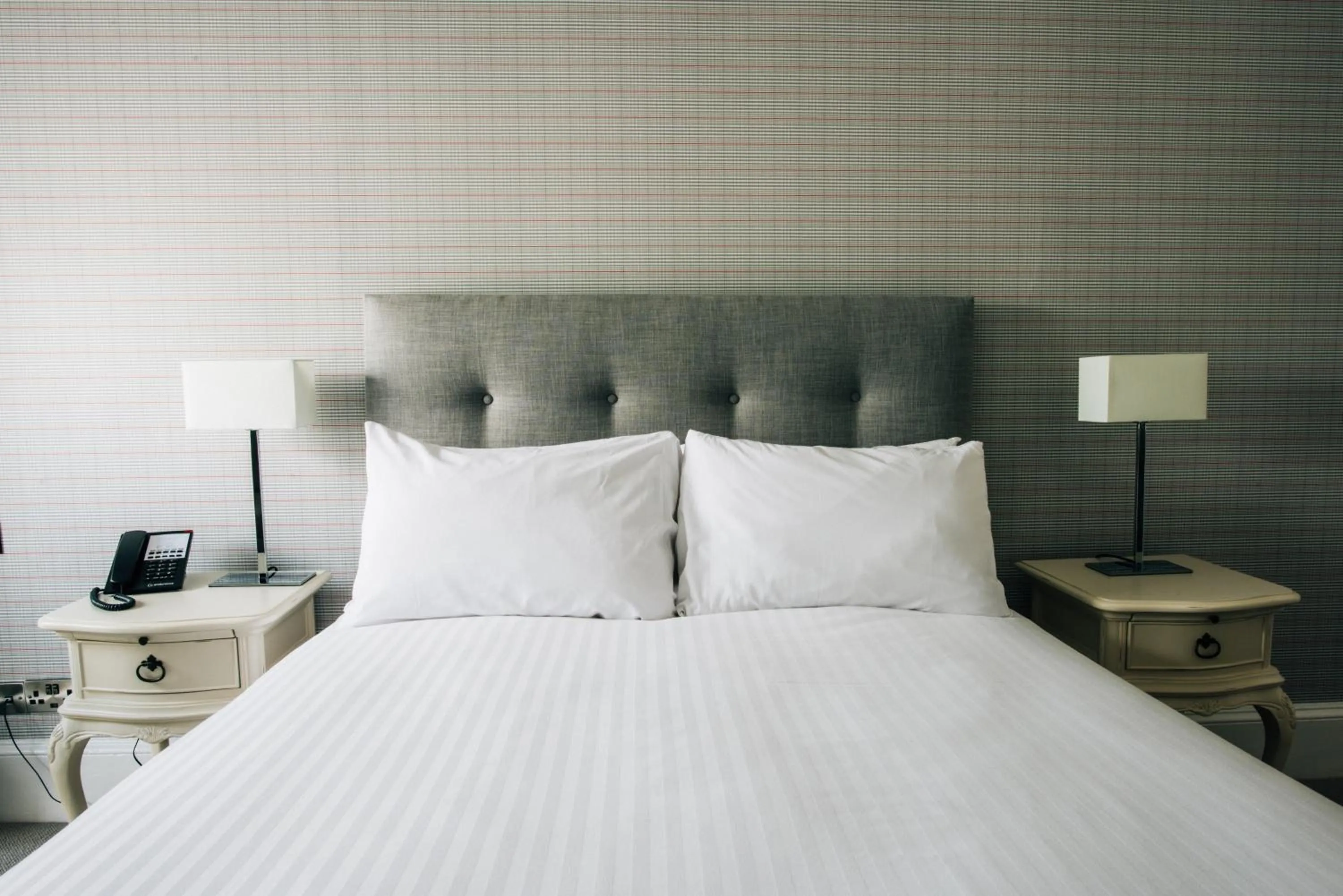 Bed in Belmont House Hotel