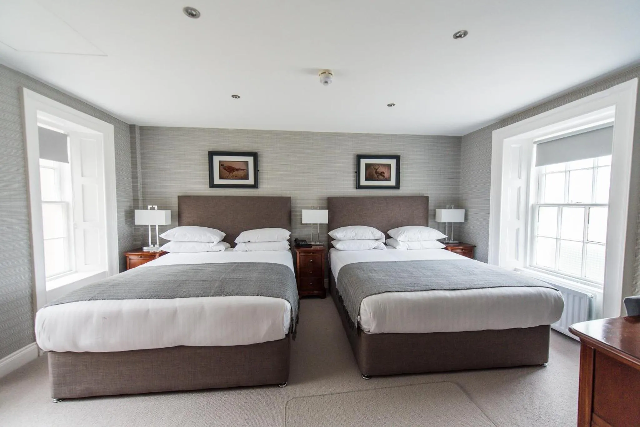 Bed in Belmont House Hotel