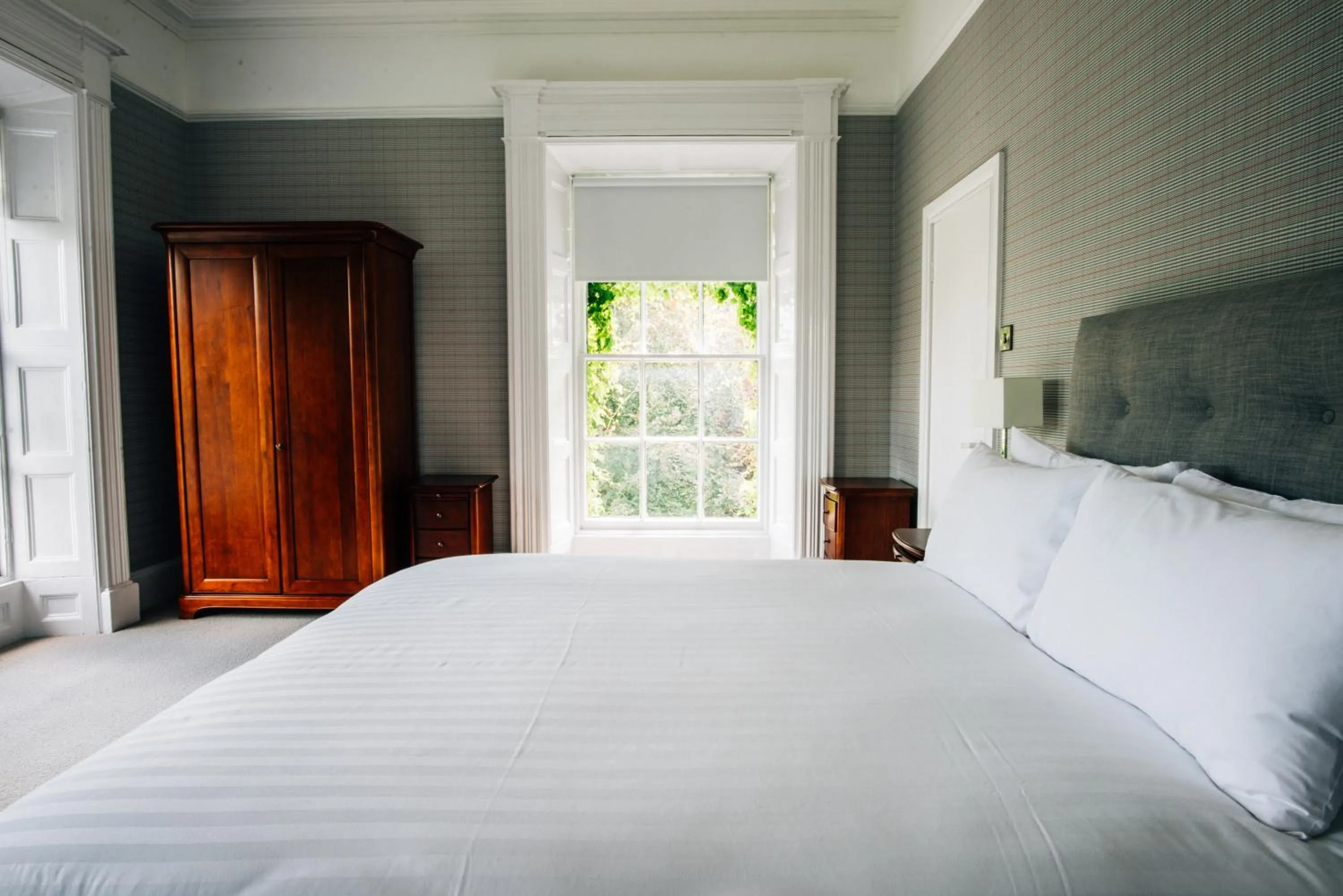 Bed in Belmont House Hotel