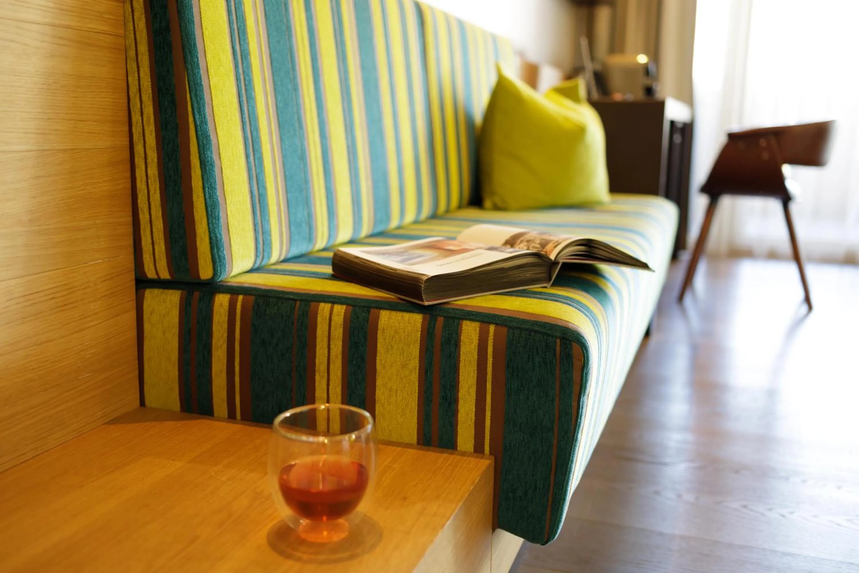 Seating area in LEDERER Boutique Hotel