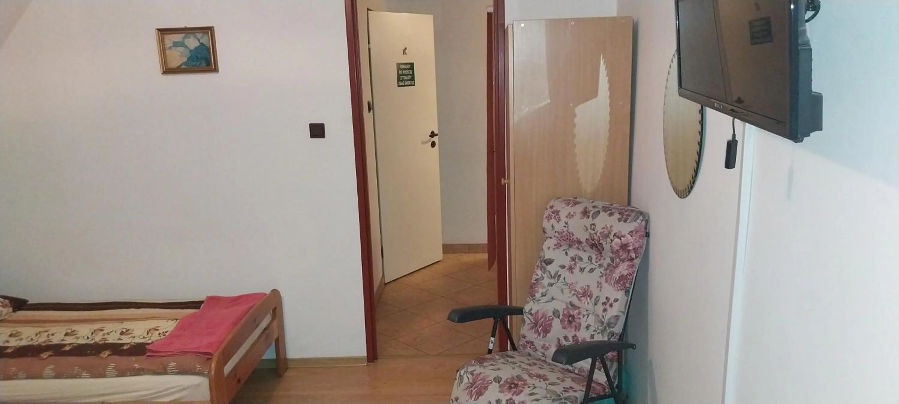 Bed in Uslugi Hotelowe Władysław