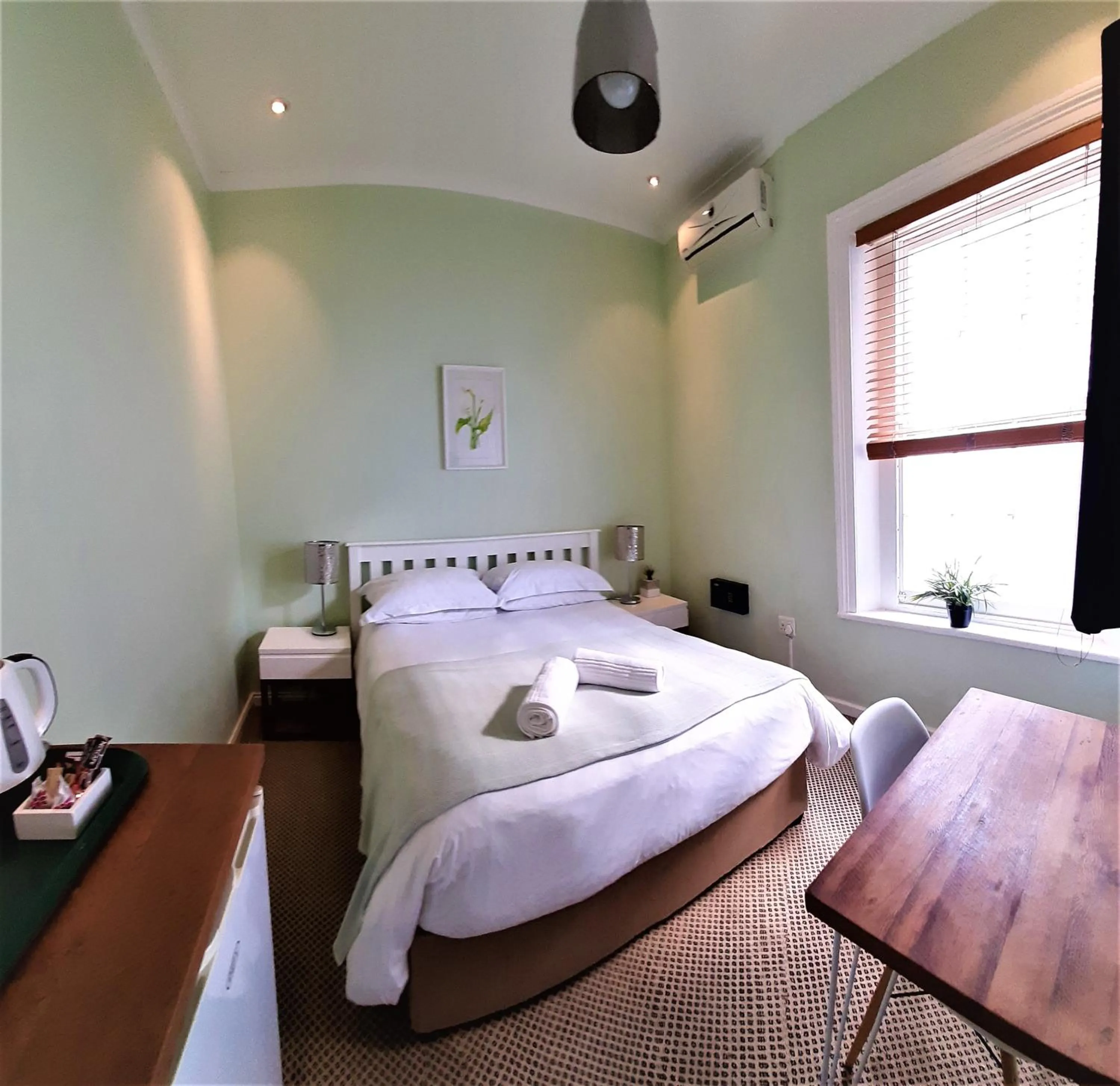 Bedroom, Bed in The Greenhouse Guesthouse