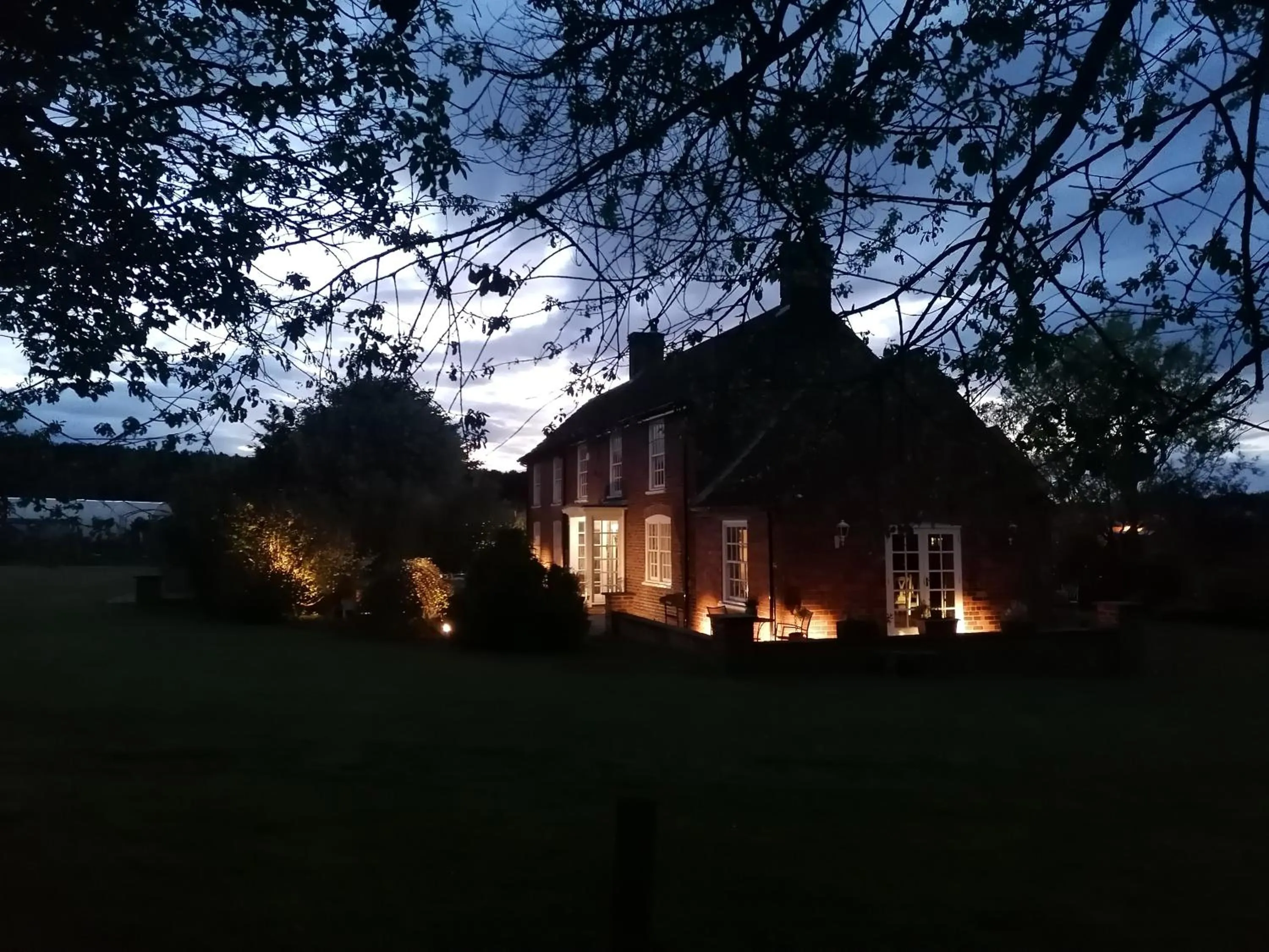 Property building in Clumber Lane End Farm