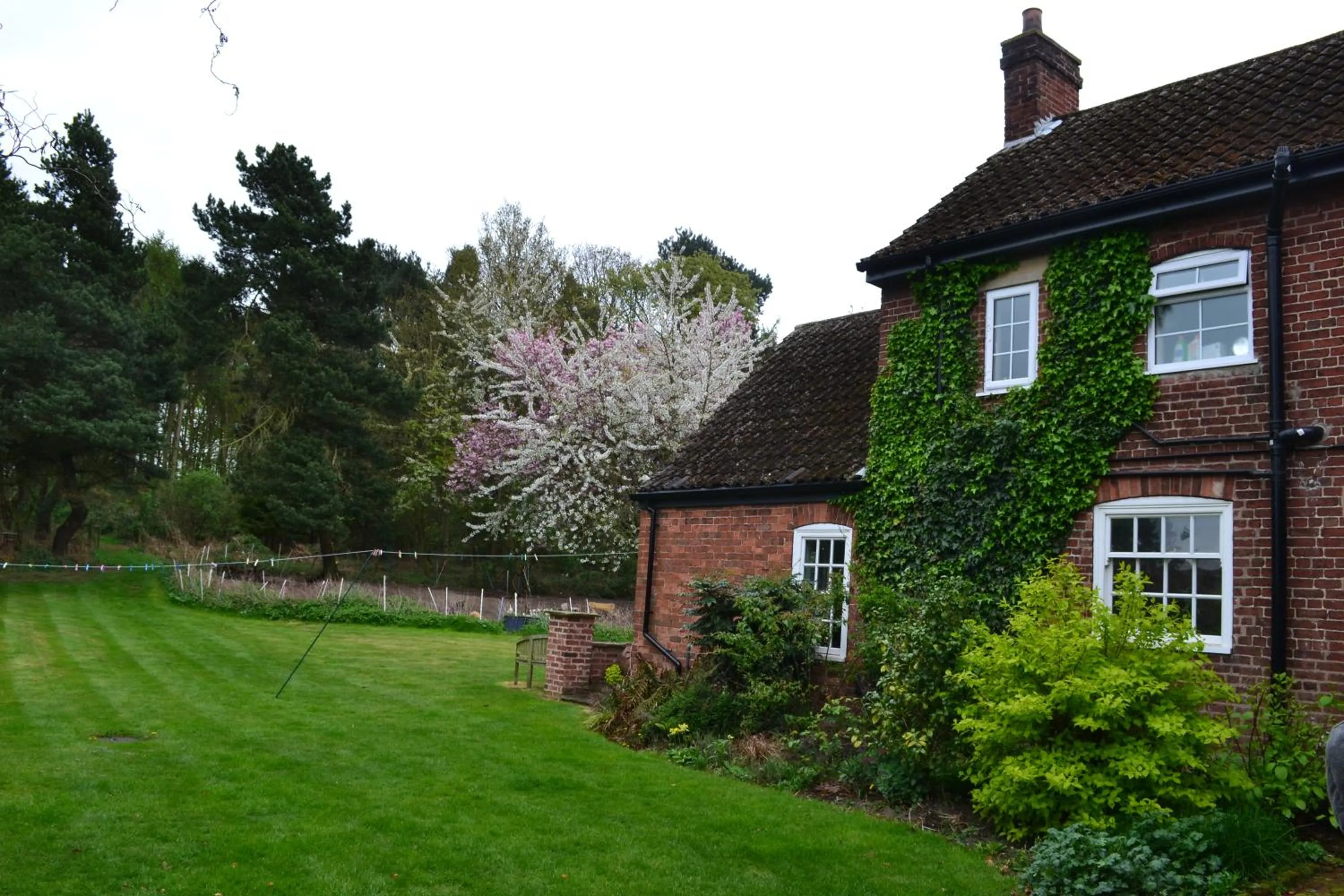 Garden in Clumber Lane End Farm