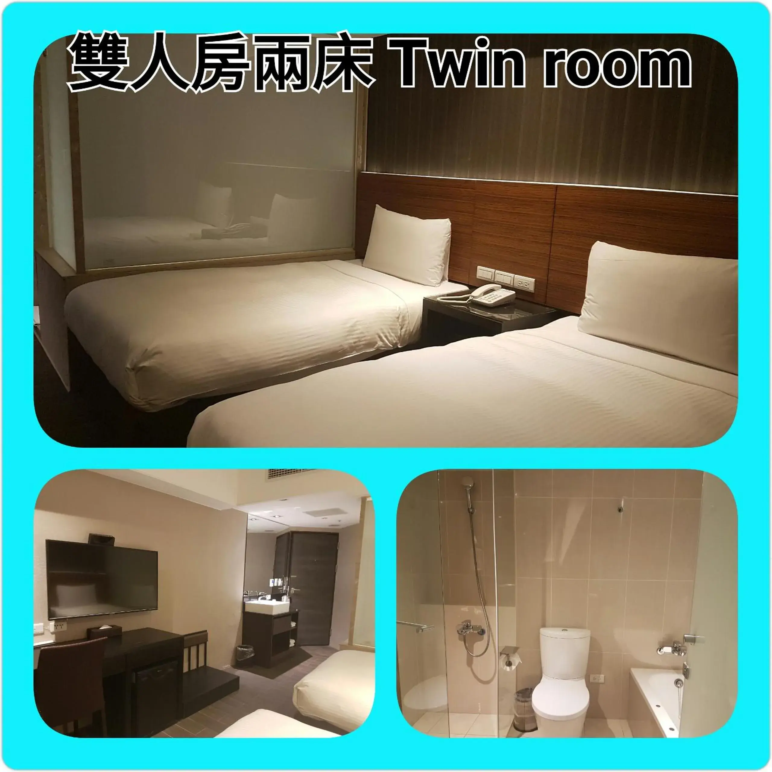 Twin Room in KDM Hotel Twin Room in KDM Hotel