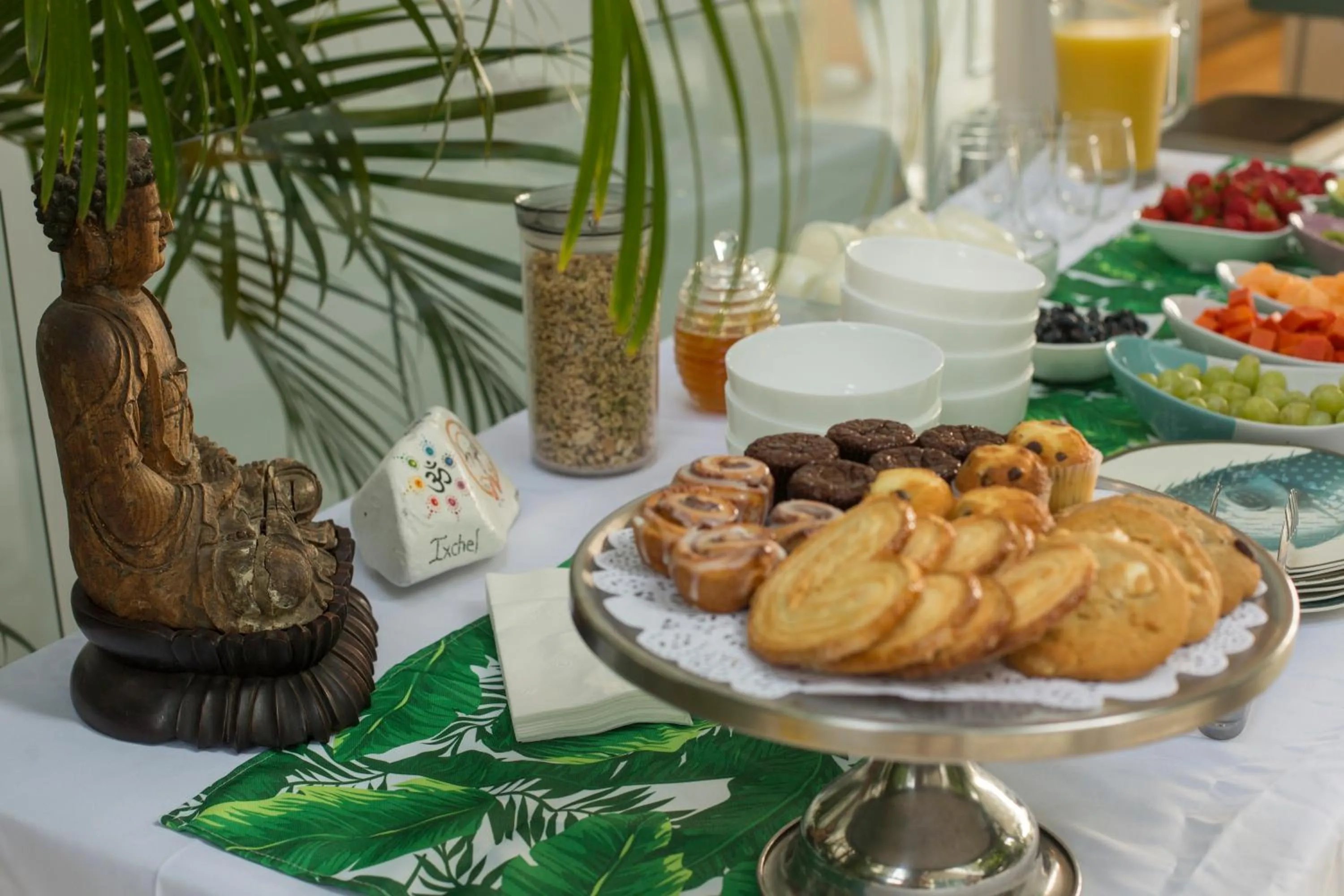 Continental breakfast in Anjali Casa Divina