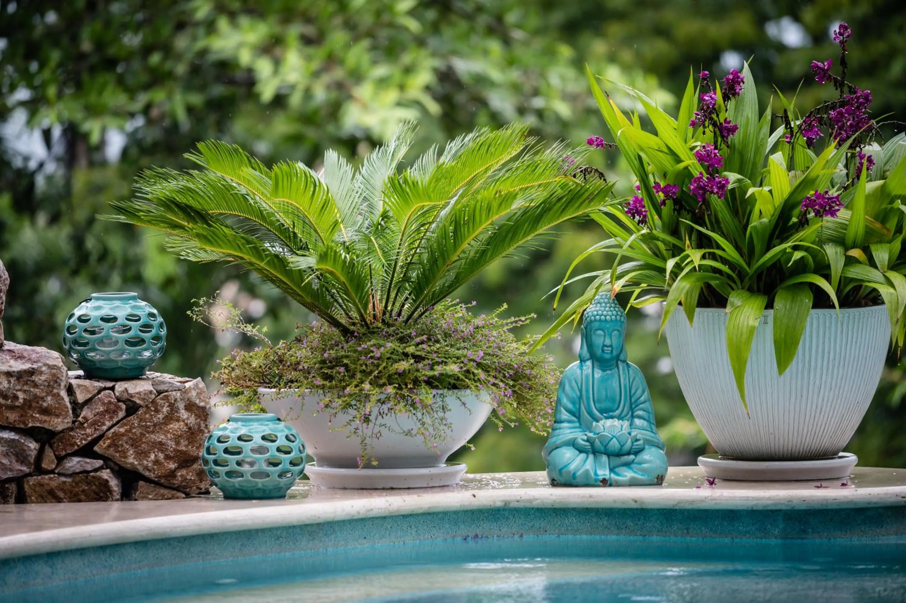 Decorative detail in Anjali Casa Divina