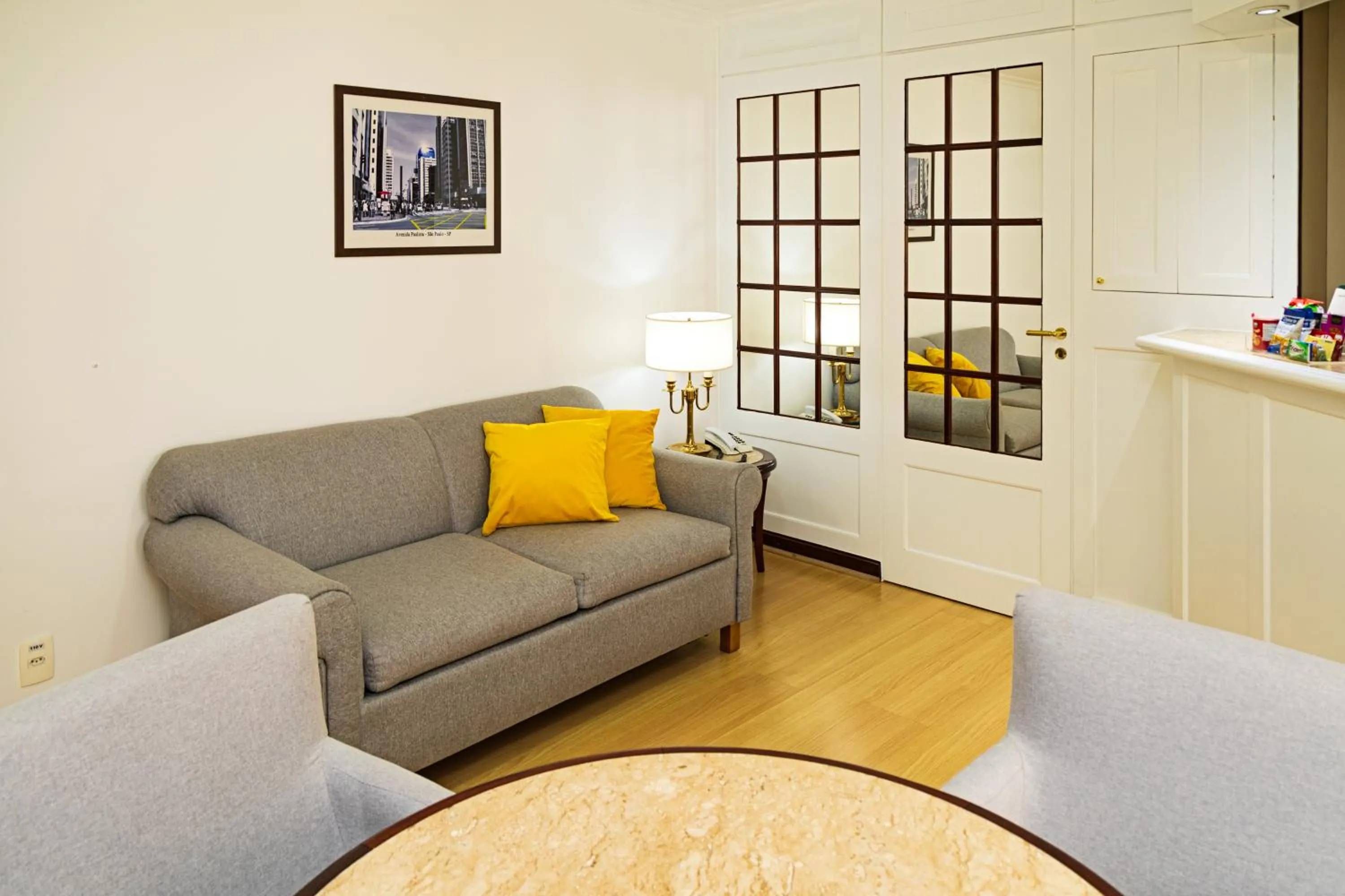 Living room in Transamerica Executive Higienópolis