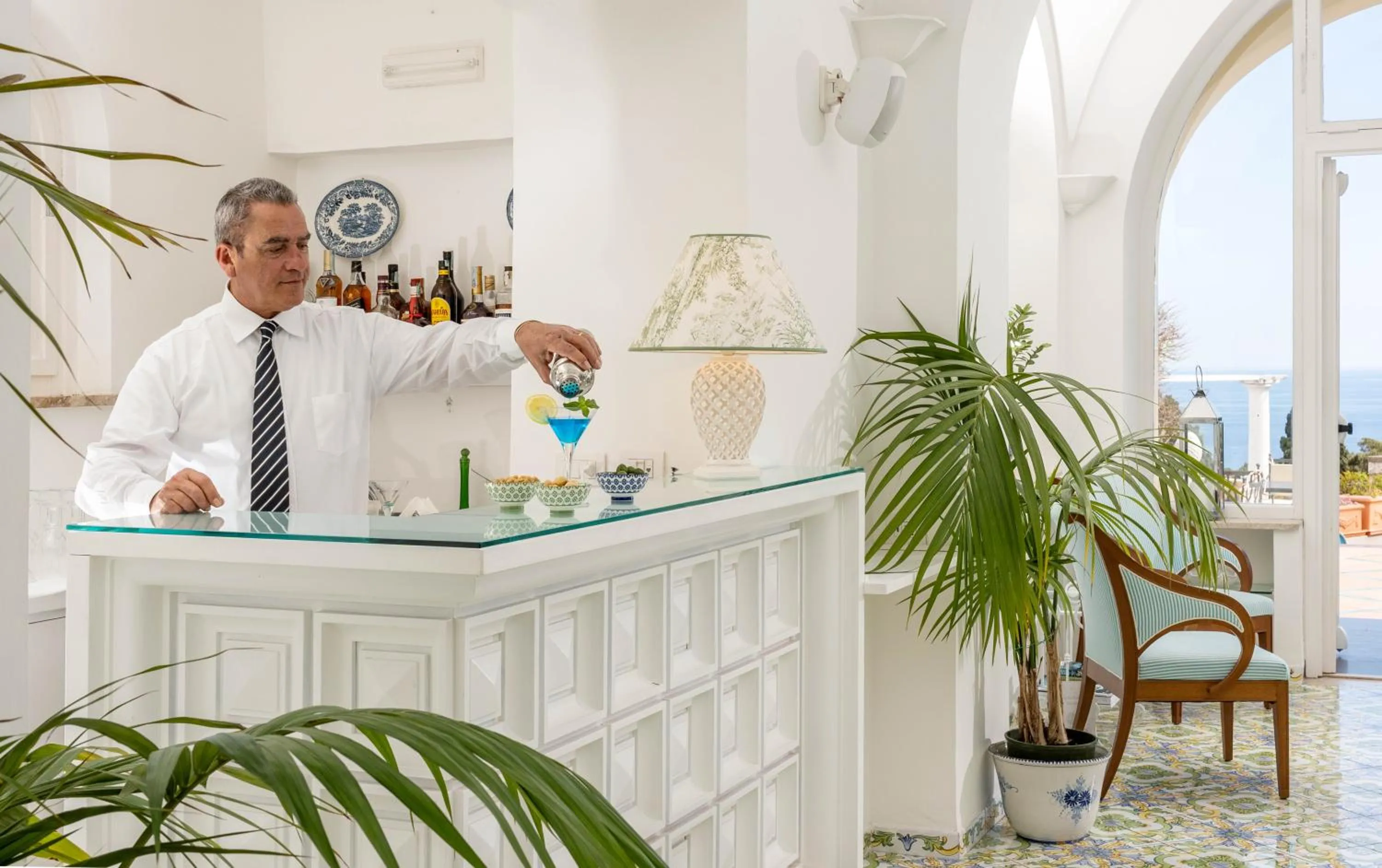 Lounge or bar in Sina Flora