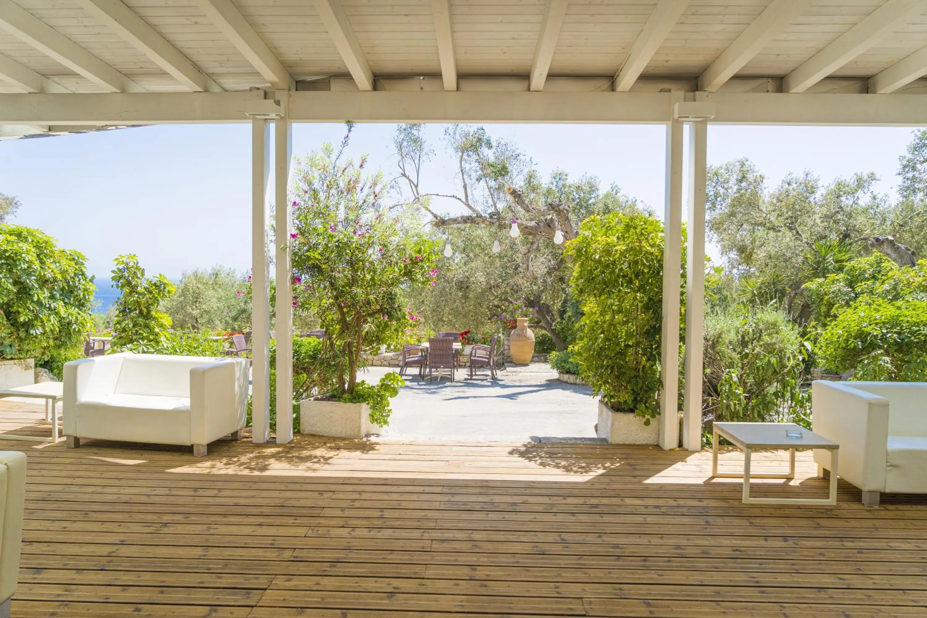 Patio in Hotel Orsa Maggiore