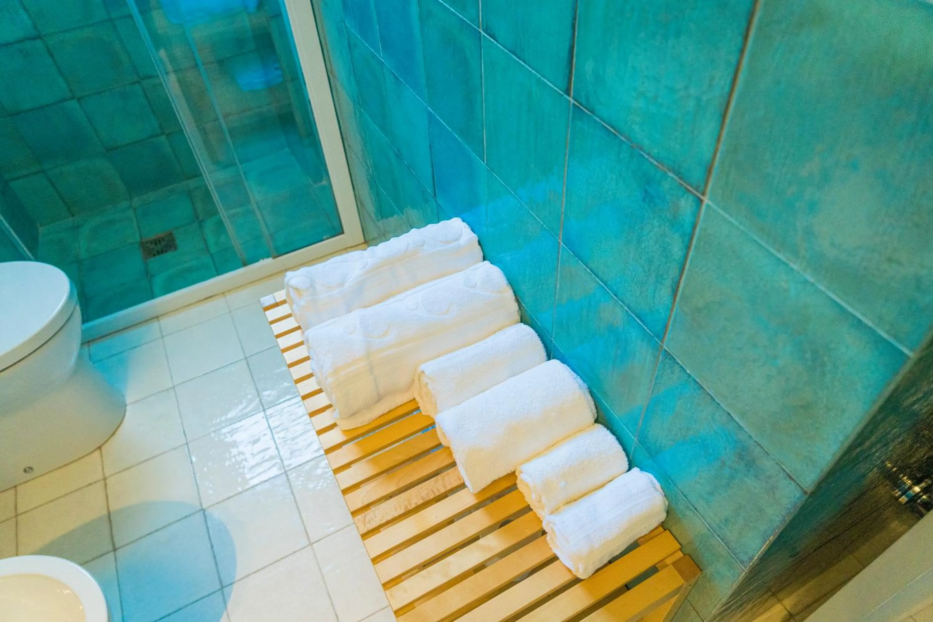 Bathroom in Hotel Orsa Maggiore