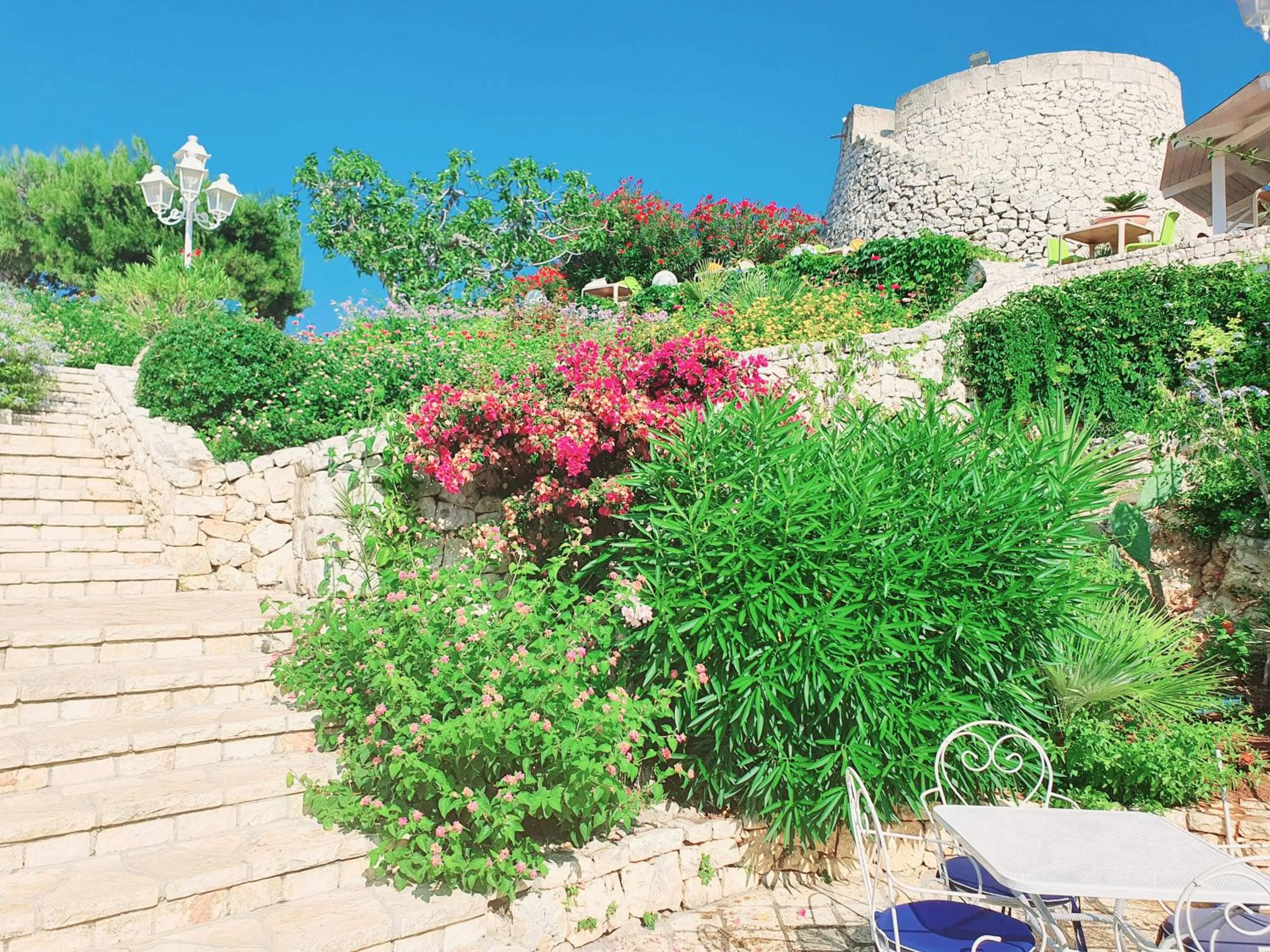Garden in Hotel Ristorante Panoramico