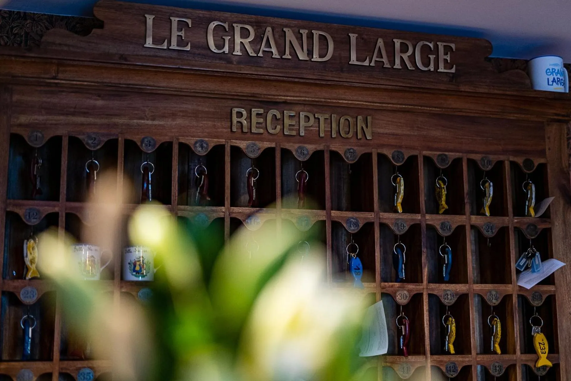 Lobby or reception in Le Grand Large, Belle-Ile-En-Mer