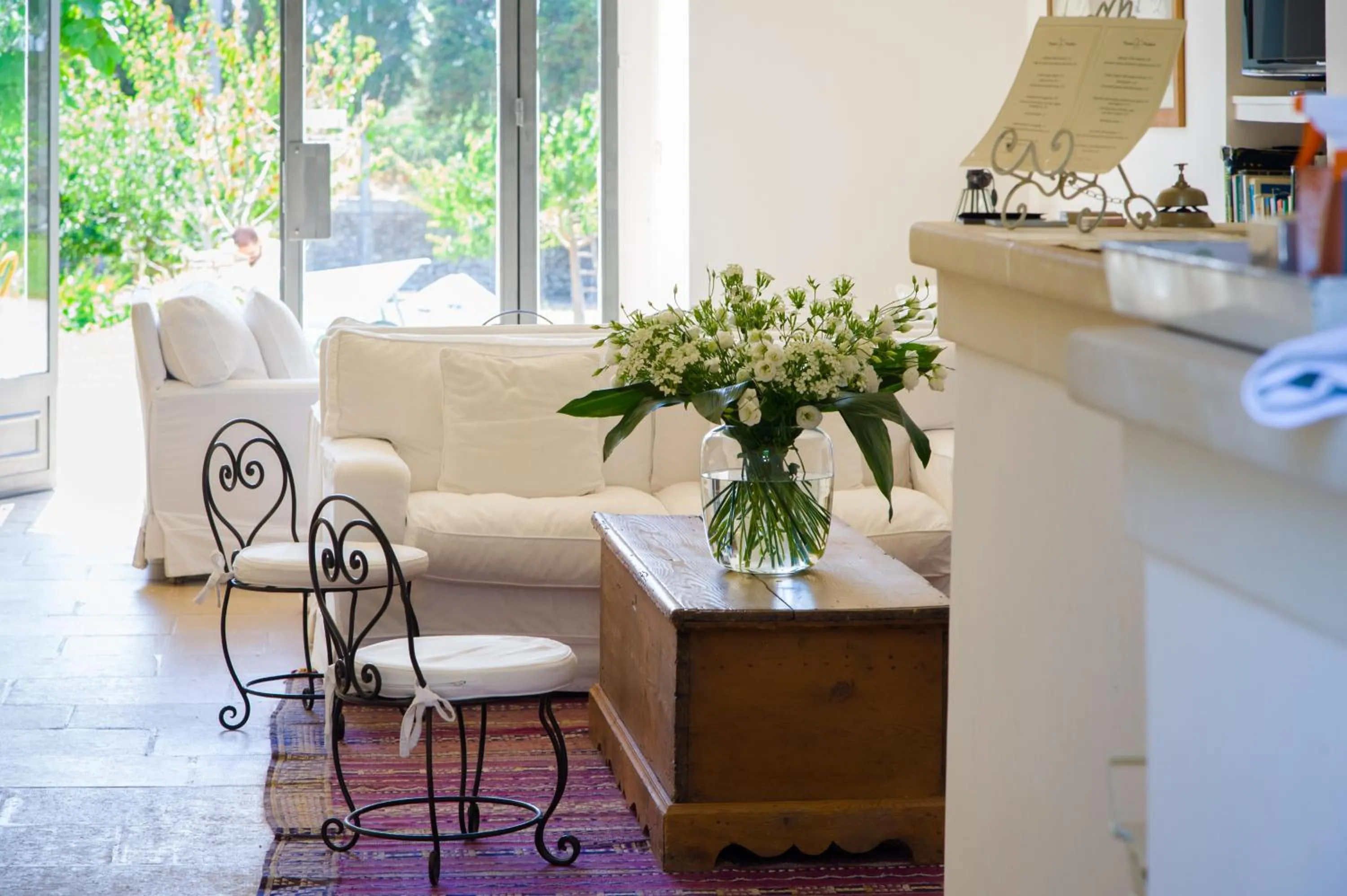 Lobby or reception in Masseria Montelauro