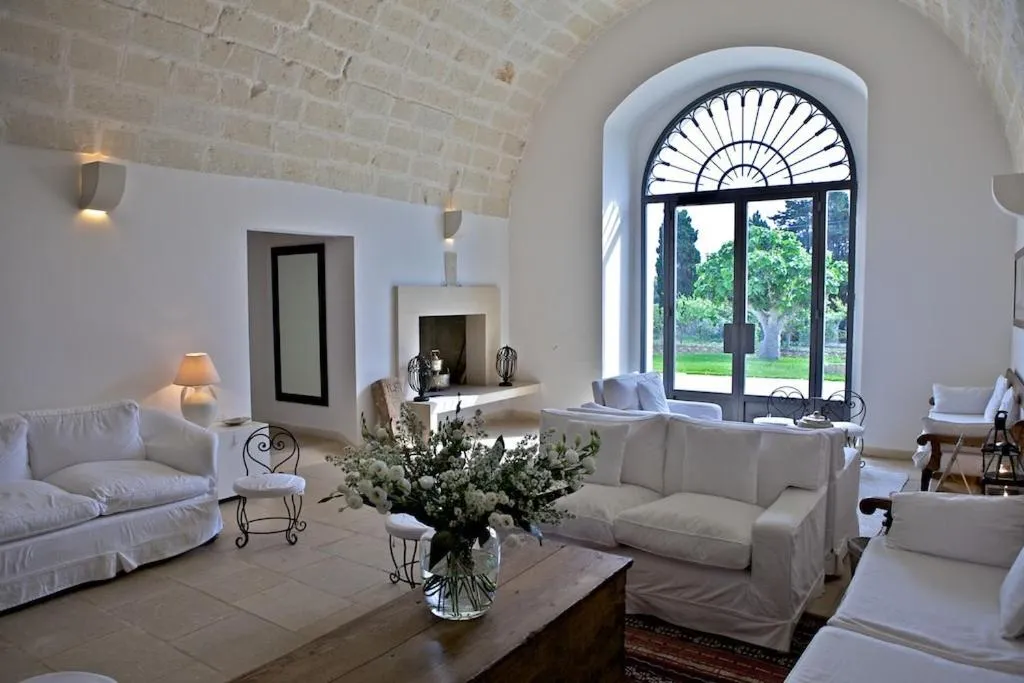 Lobby or reception in Masseria Montelauro