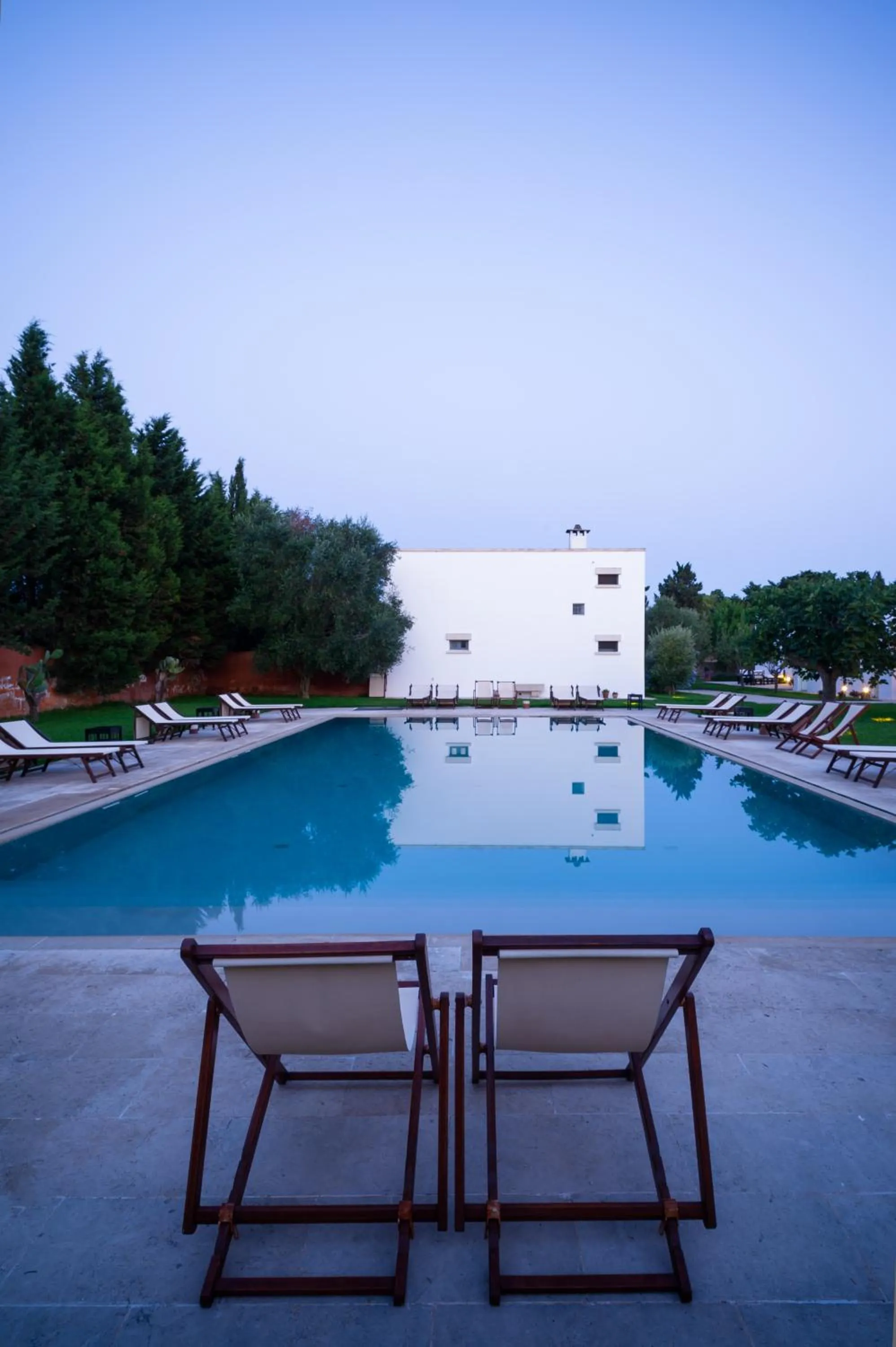 Swimming pool in Masseria Montelauro