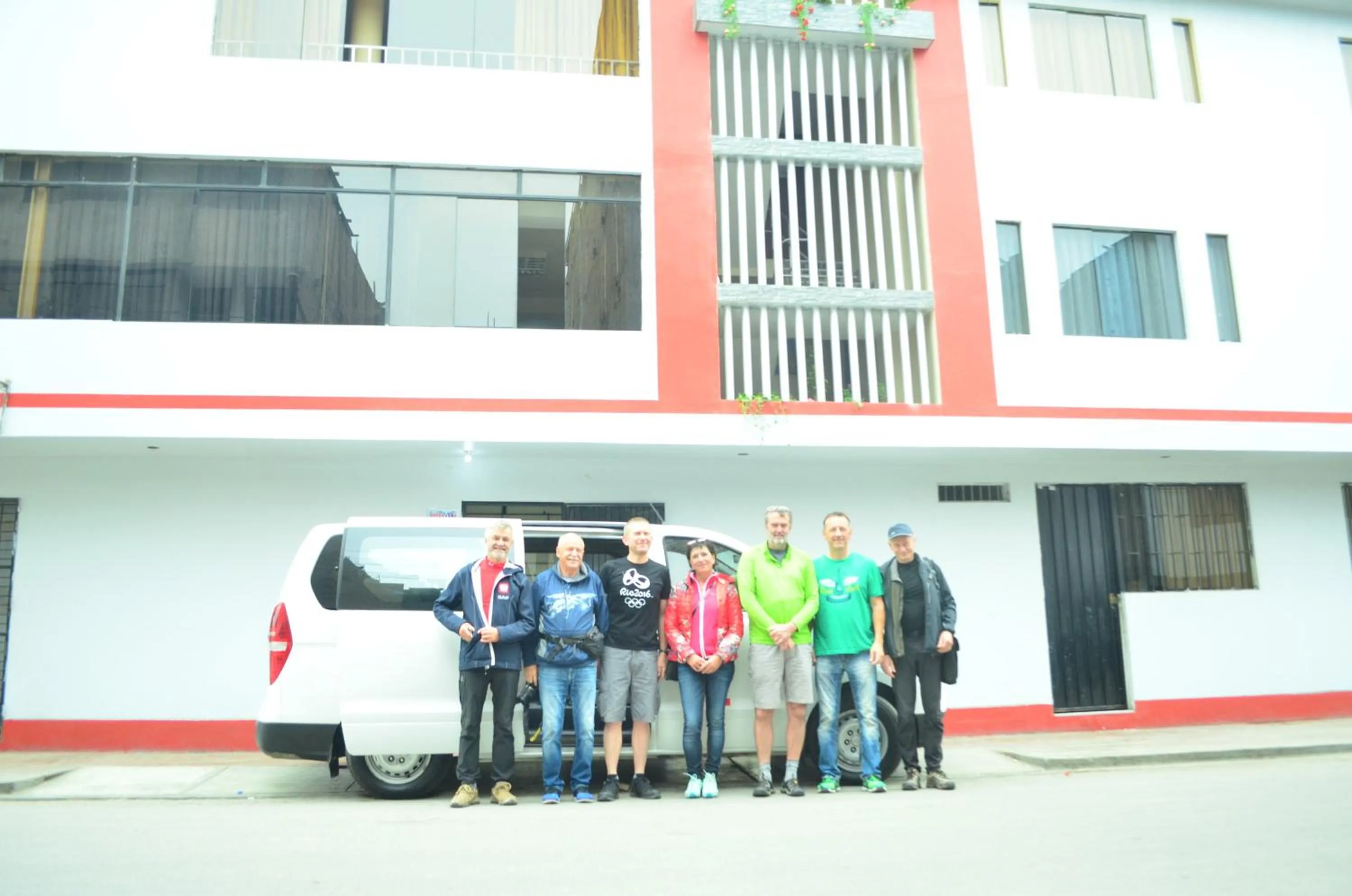 group of guests in Rosenverg B&B Tours