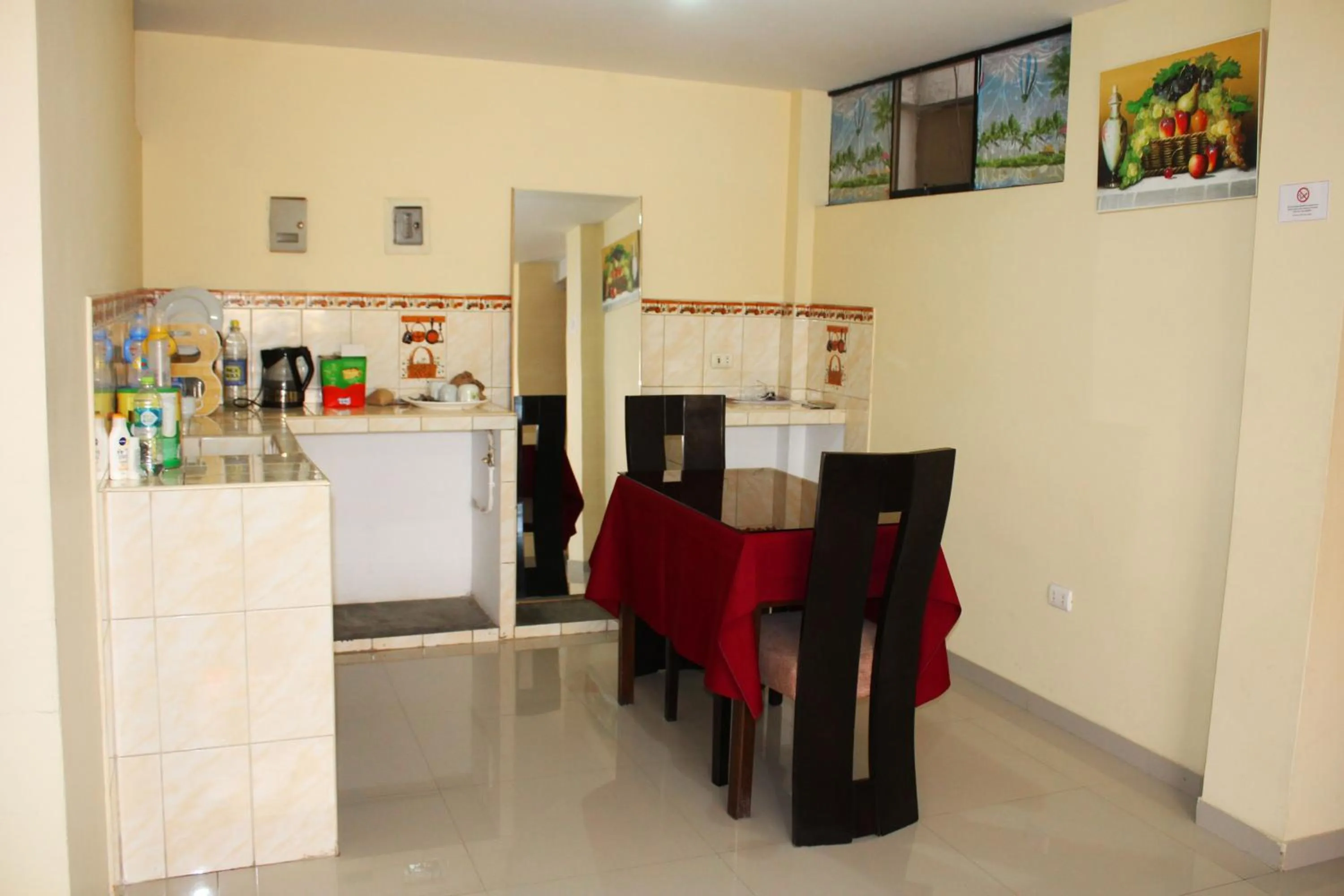 Kitchen or kitchenette in Rosenverg B&B Tours