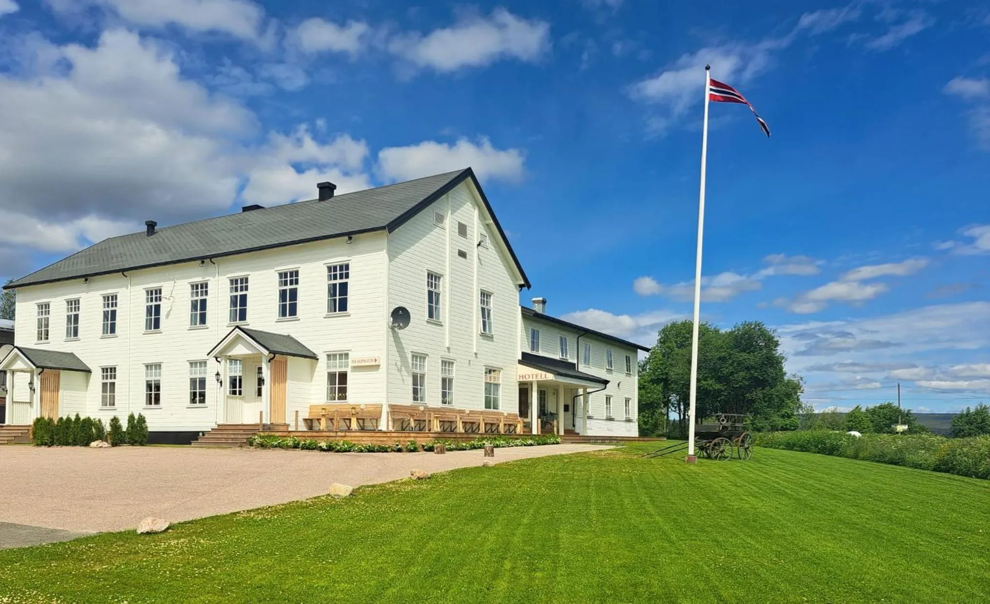 Property building in Kjølen Hotel Trysil