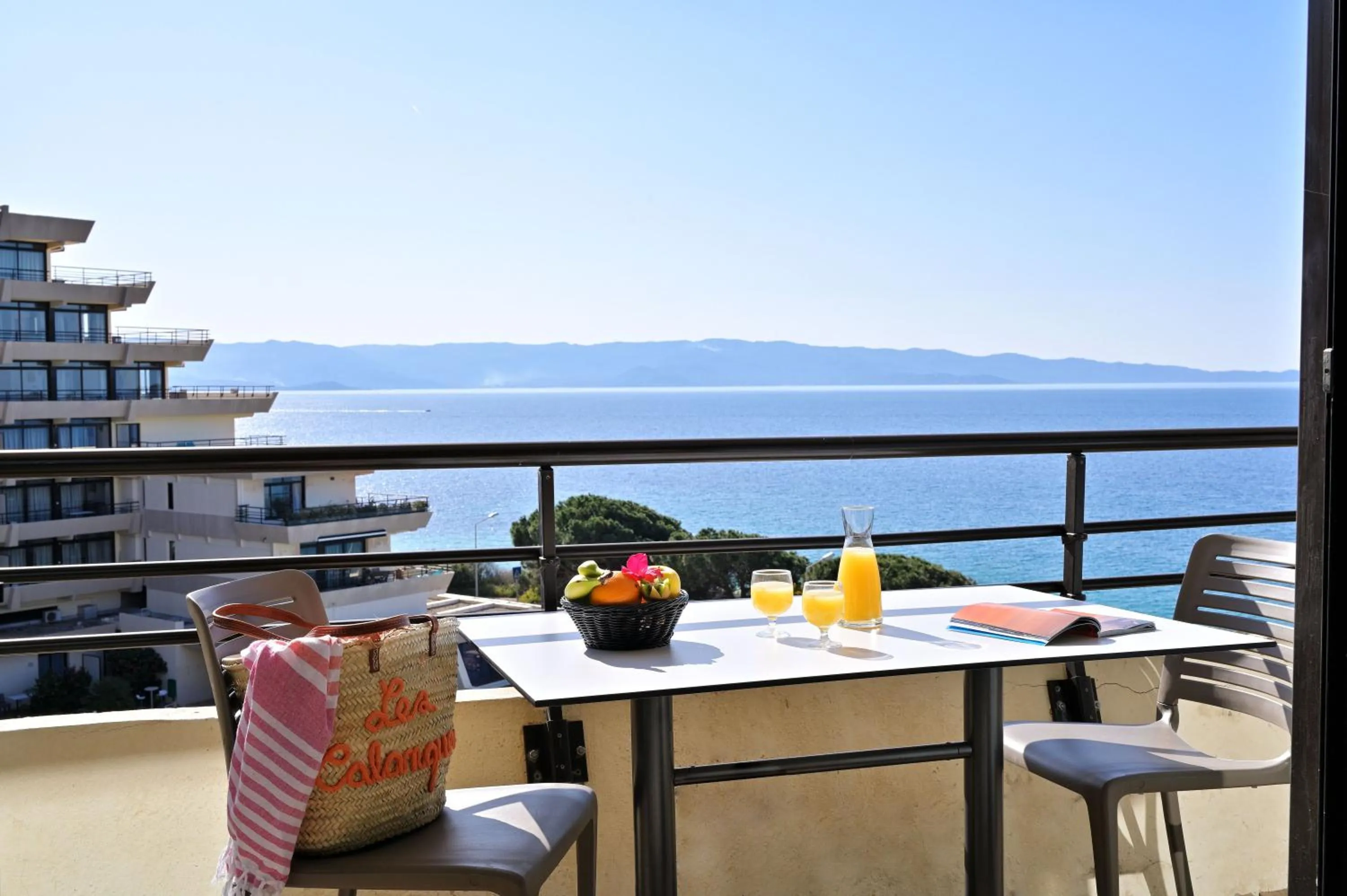 Balcony/Terrace in Résidence Les Calanques