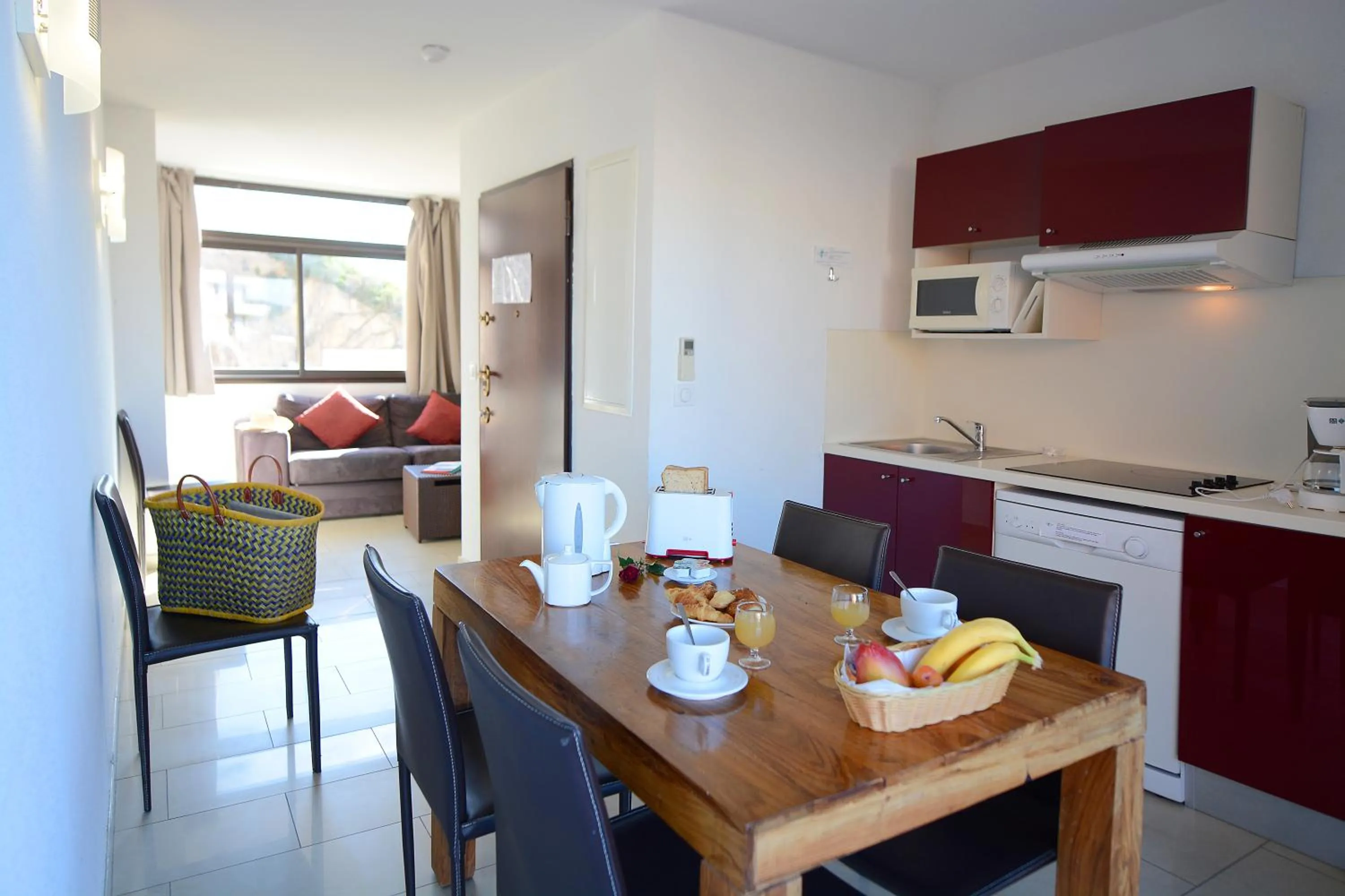 Kitchen or kitchenette in Résidence Les Calanques