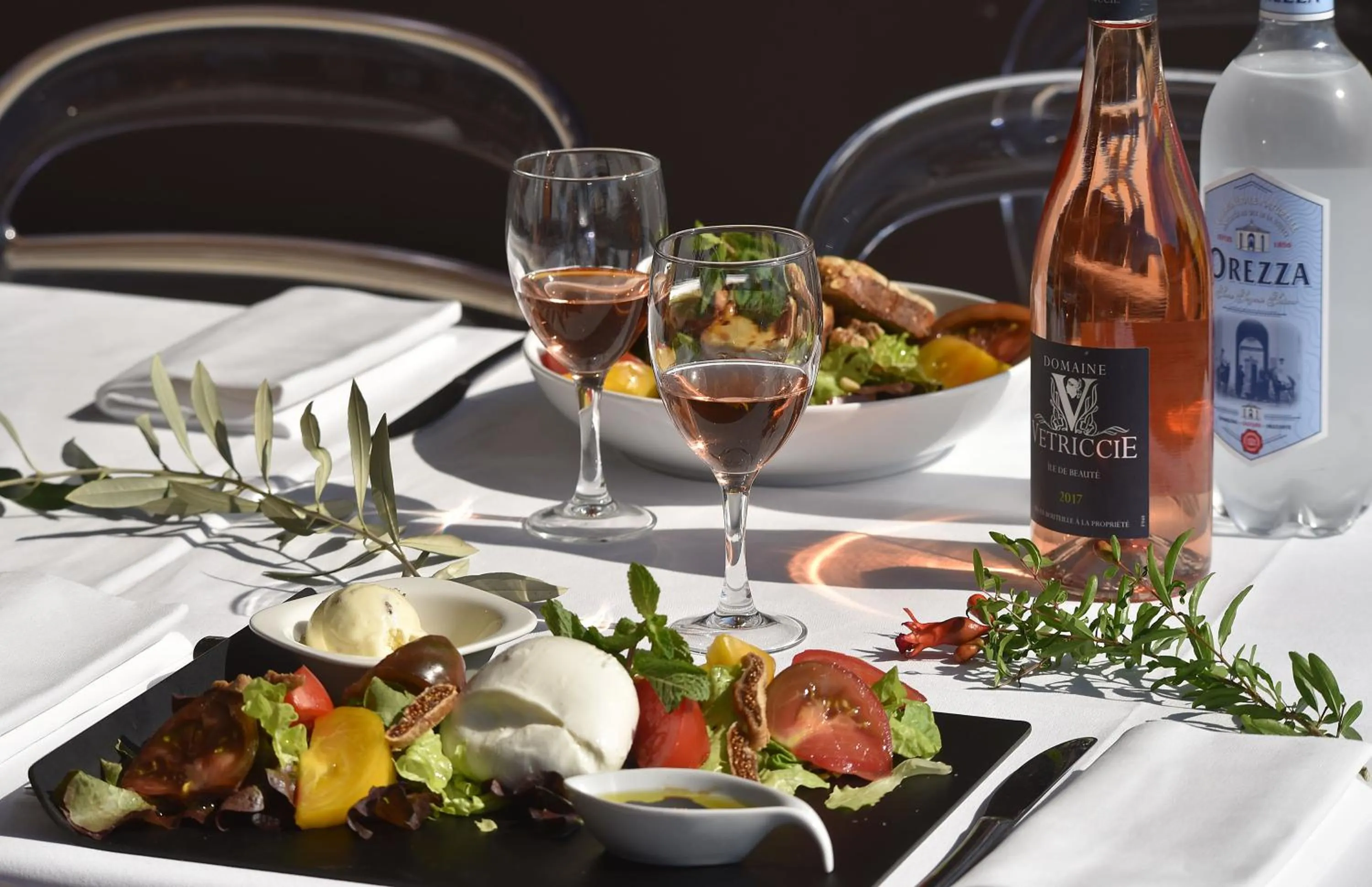 Lunch in Résidence Les Calanques