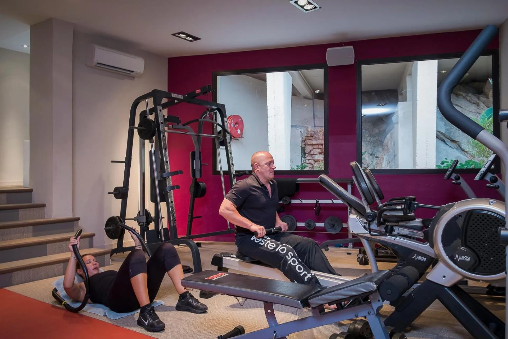 Fitness centre/facilities in Résidence Les Calanques