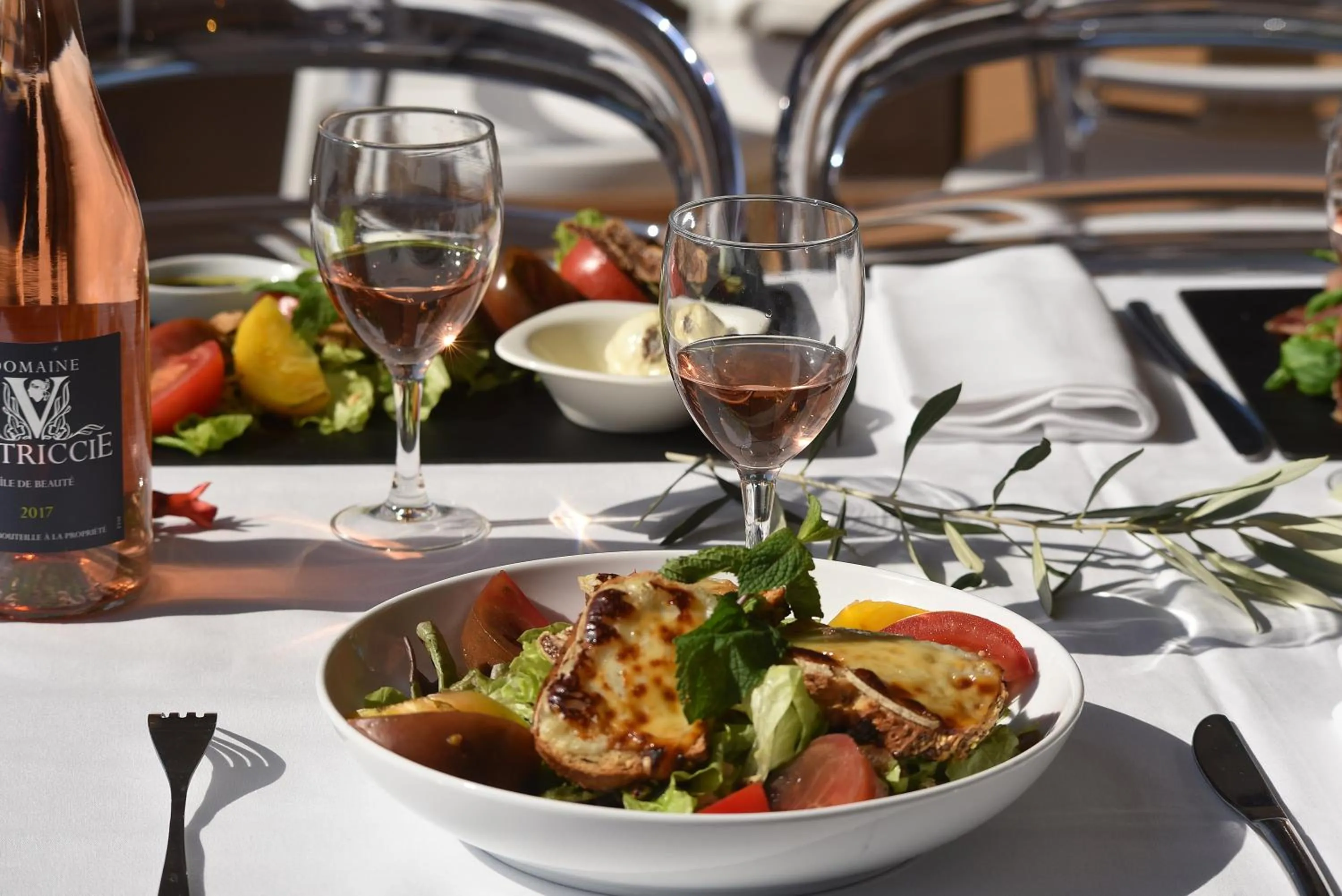 Meals in Résidence Les Calanques