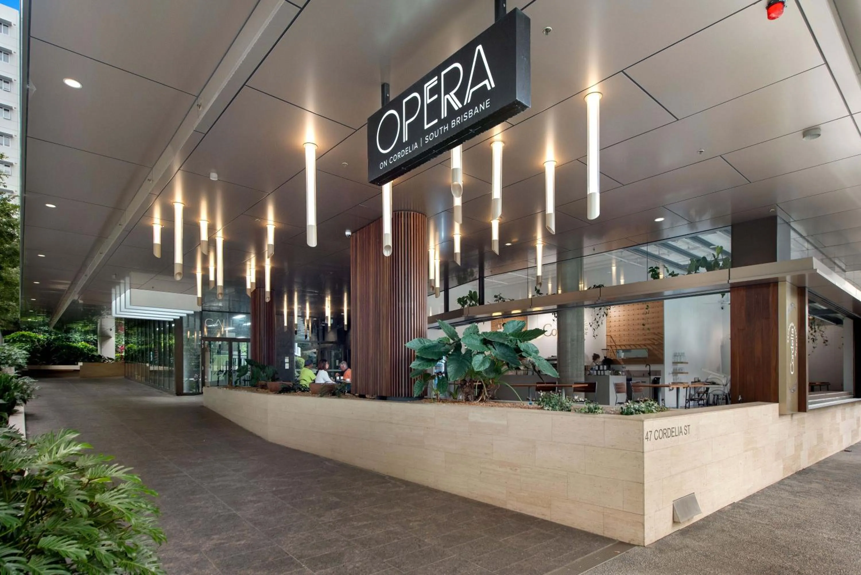Facade/entrance in Opera Apartments South Brisbane