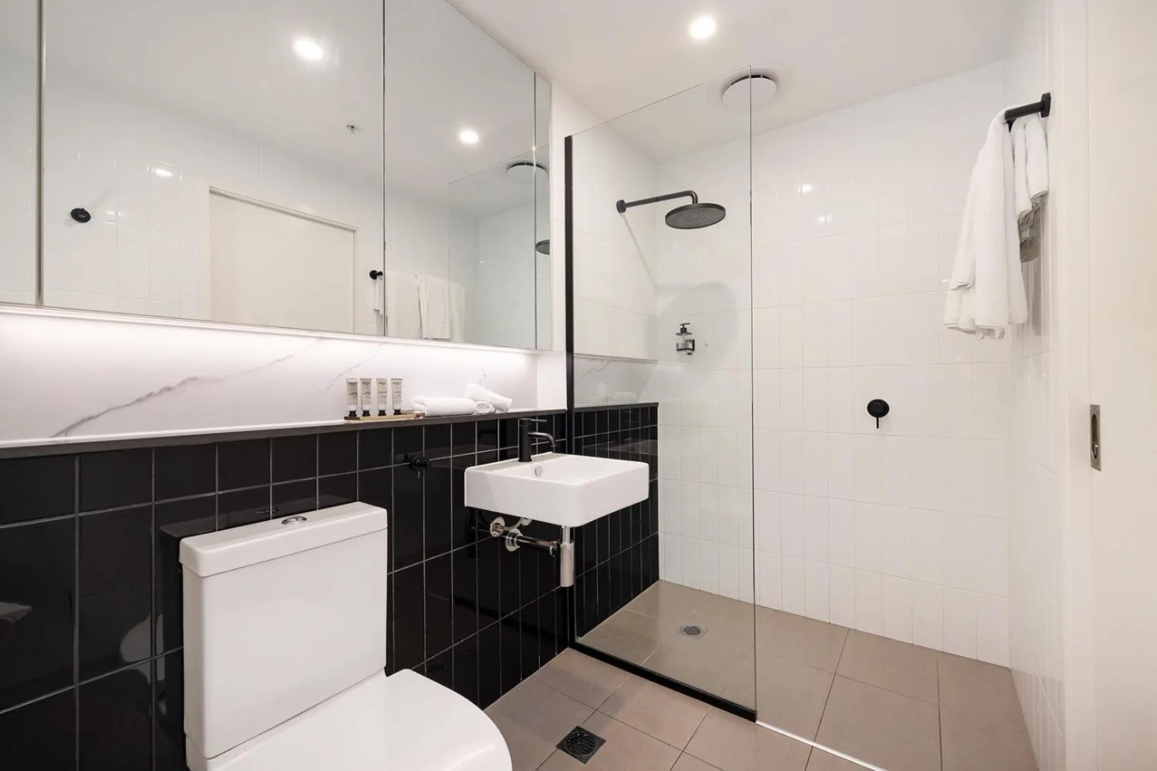 Bathroom in Opera Apartments South Brisbane