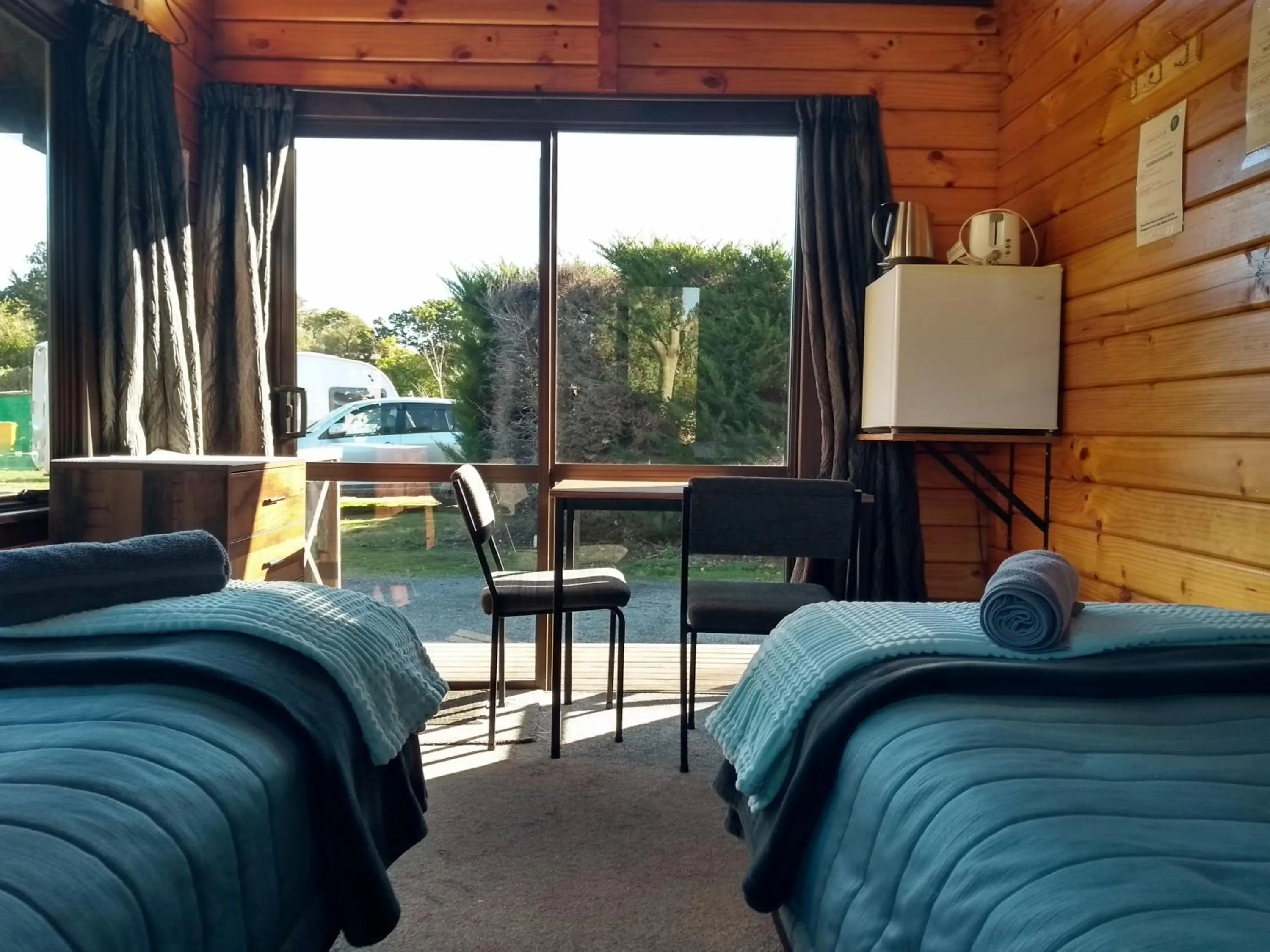 Dining area in South Brighton Holiday Park