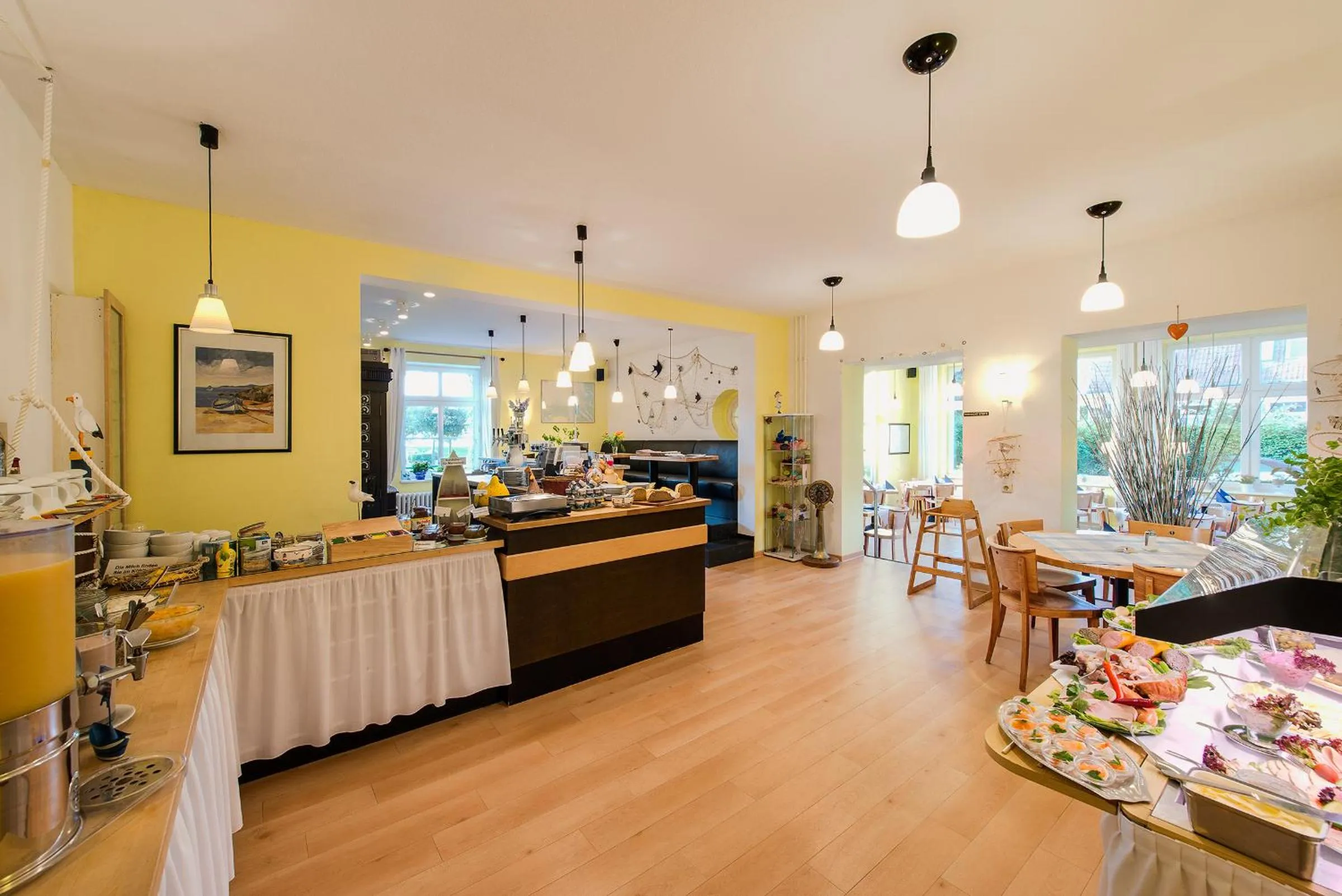 Food and drinks in Hotel am Wind