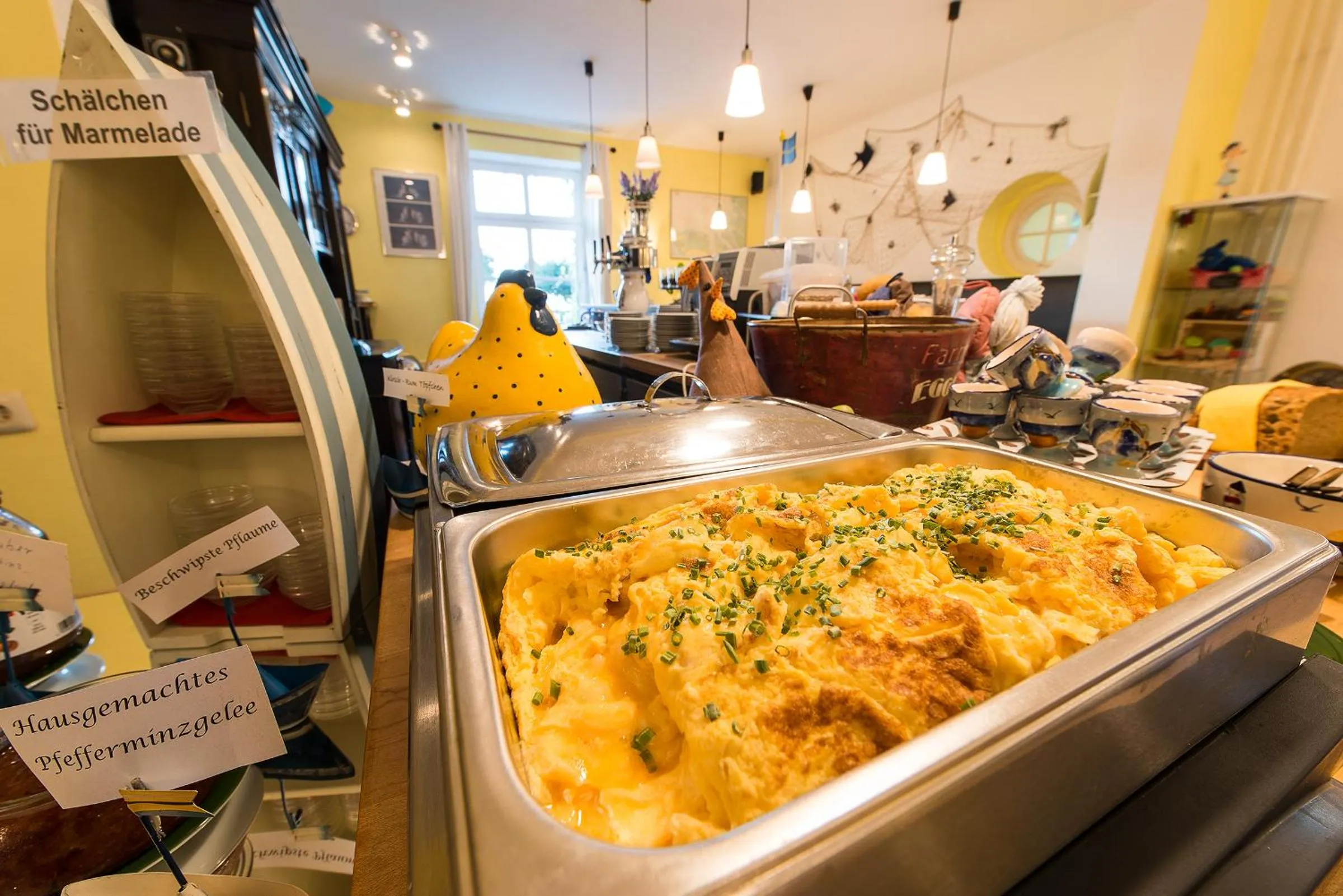 Buffet breakfast in Hotel am Wind