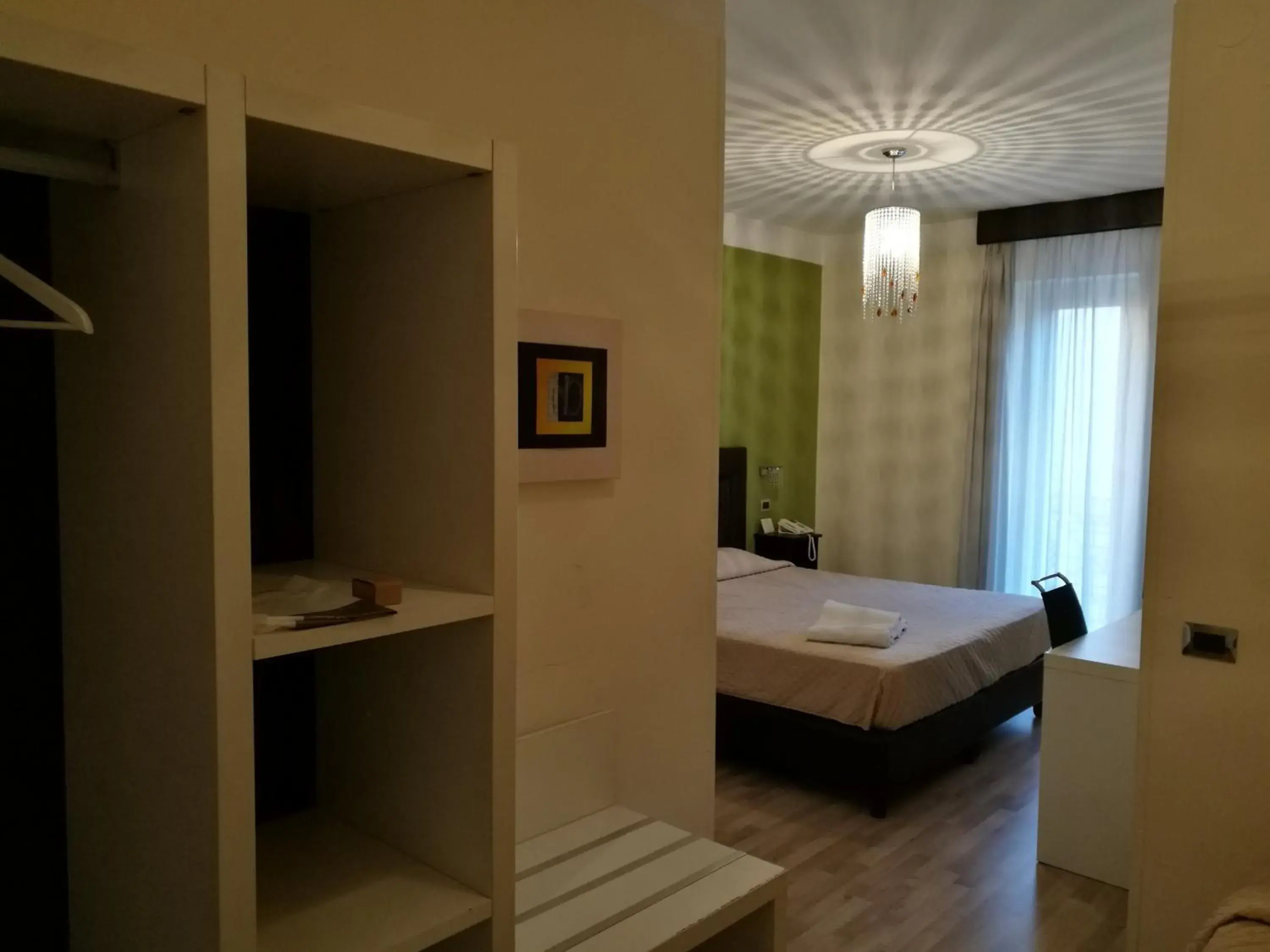 Triple Room with Balcony - single occupancy in Hotel Bruman Triple Room with Balcony - single occupancy in Hotel Bruman