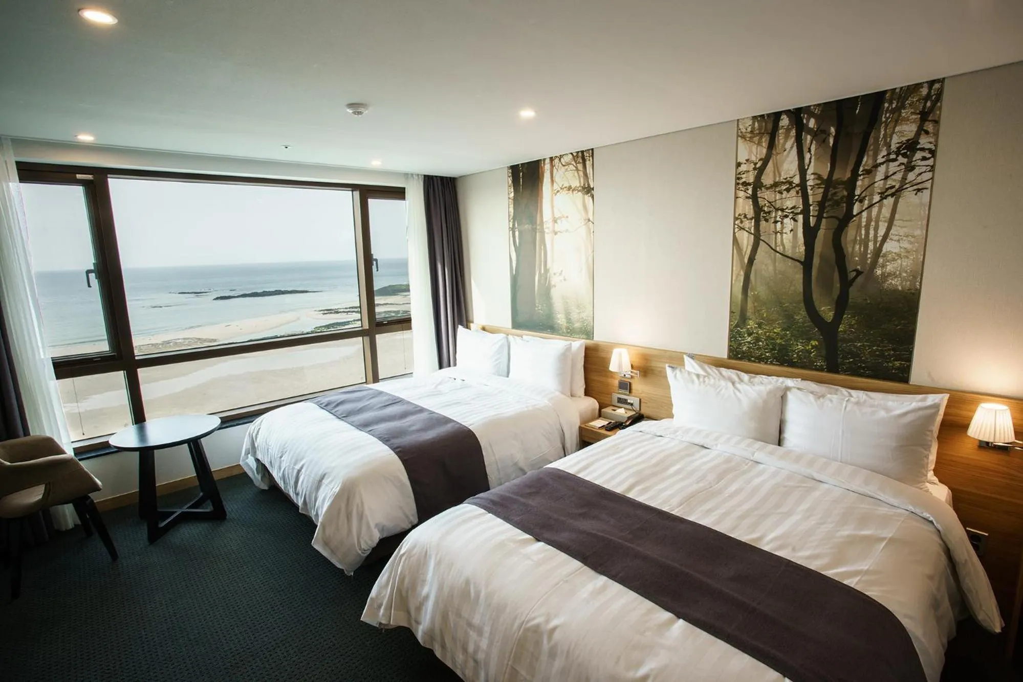 Bed in Utop Ubless Hotel Jeju