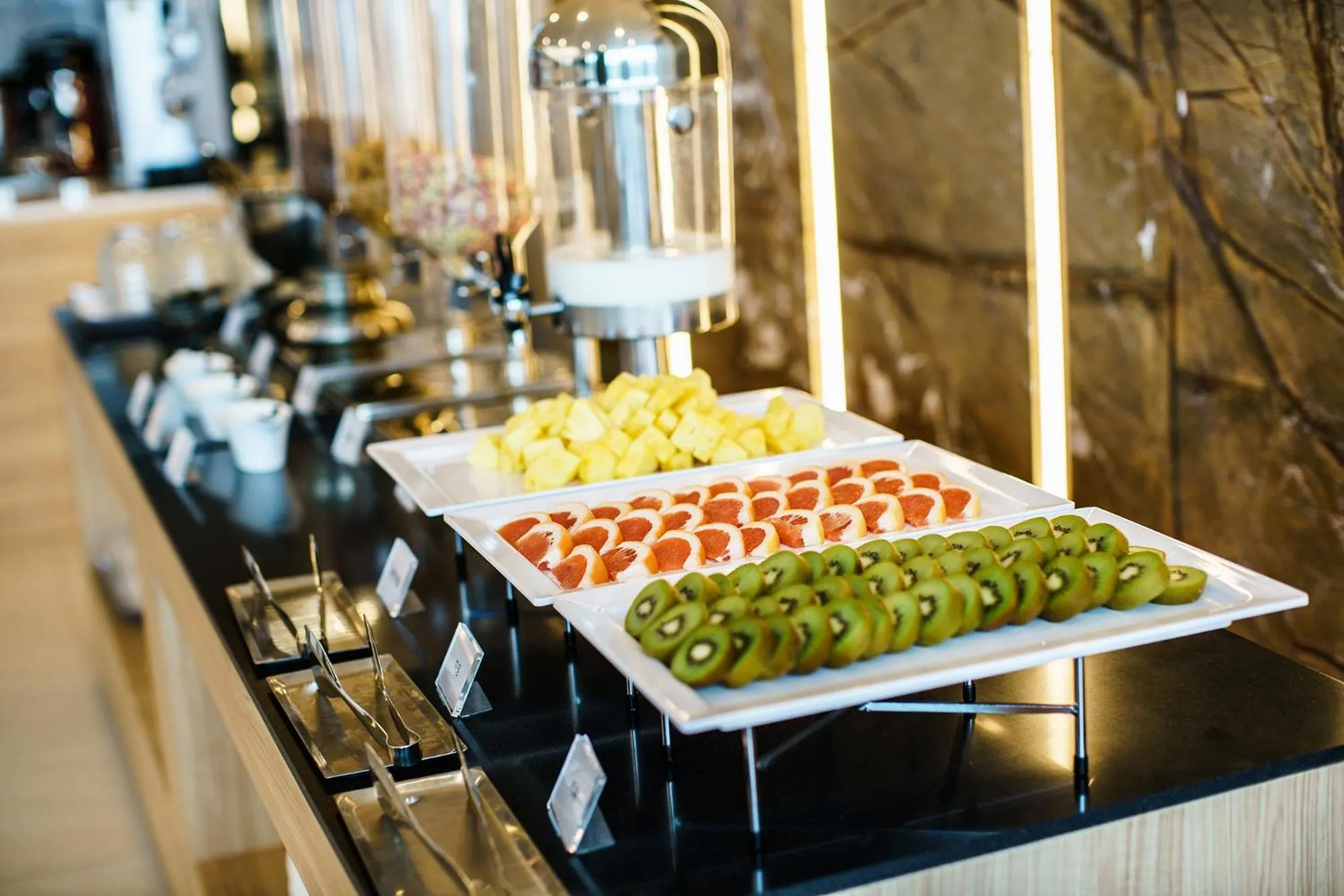 Buffet breakfast in Utop Ubless Hotel Jeju