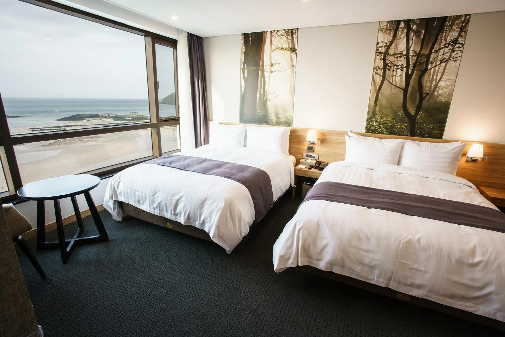 Bed in Utop Ubless Hotel Jeju